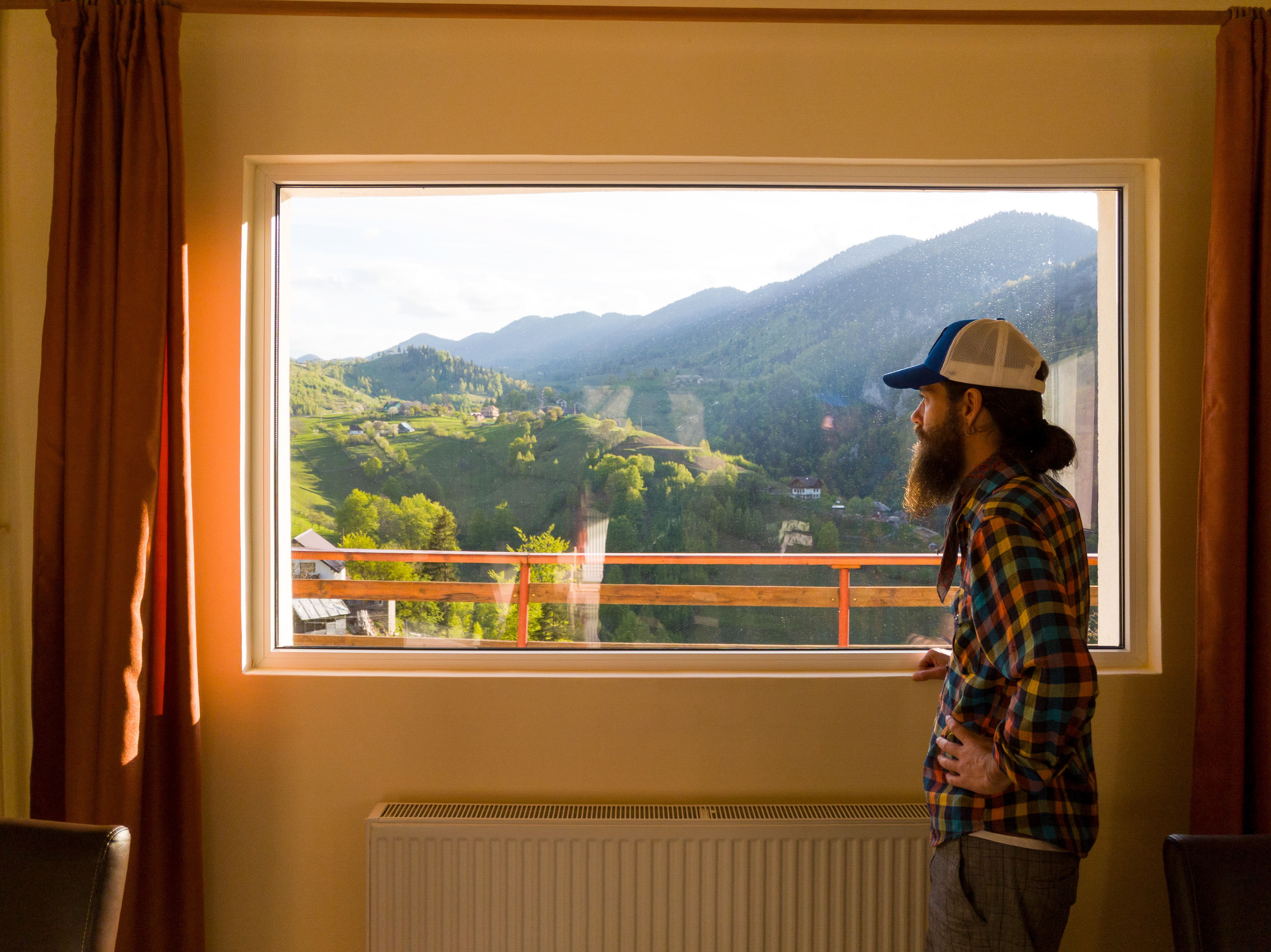 Amazing views right out the window