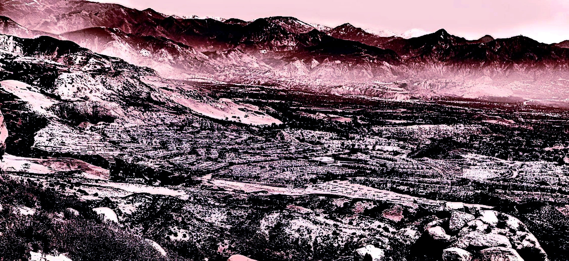 'View of Chatsworth from Rocky Peak (i)'