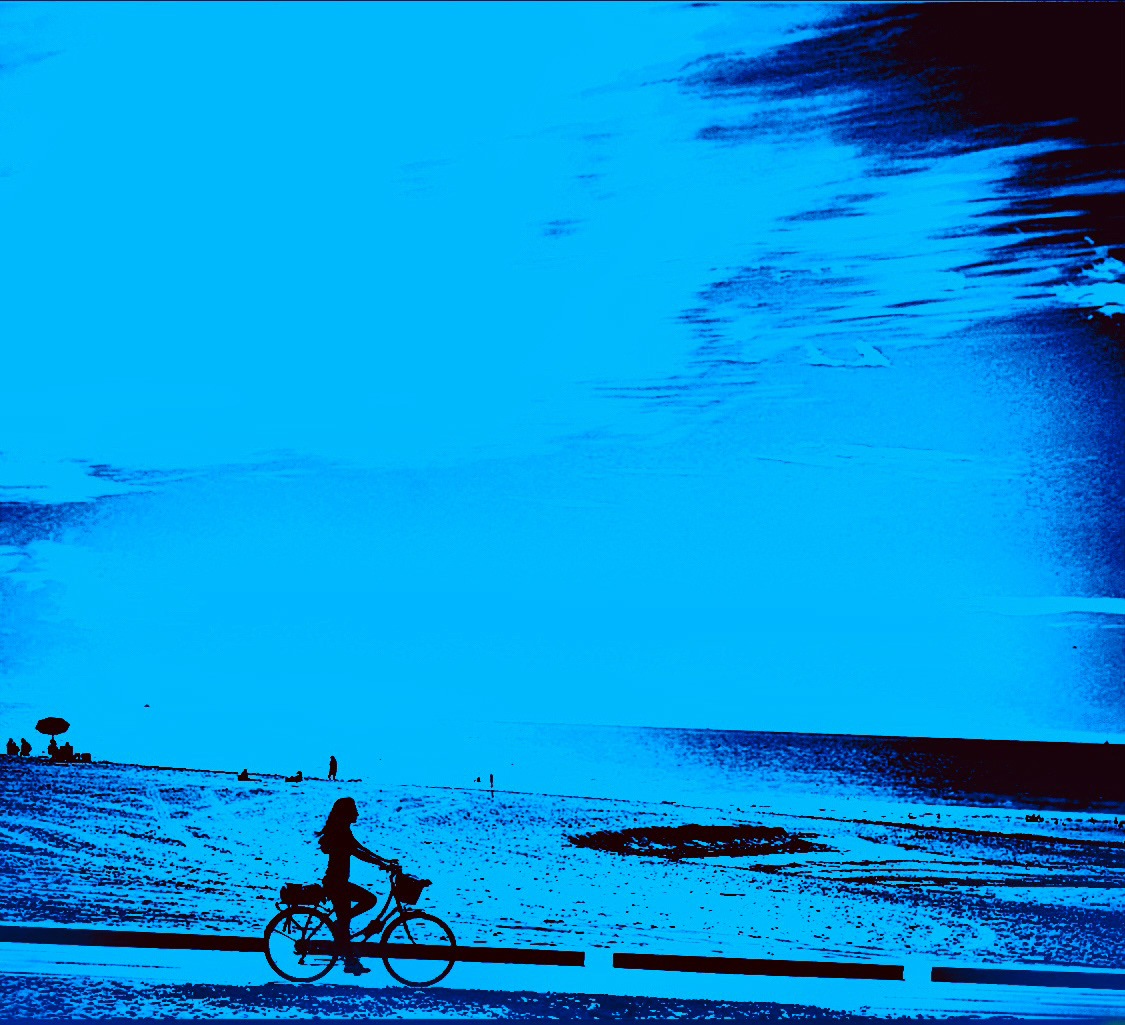 SM - Bicyclist III (blue)