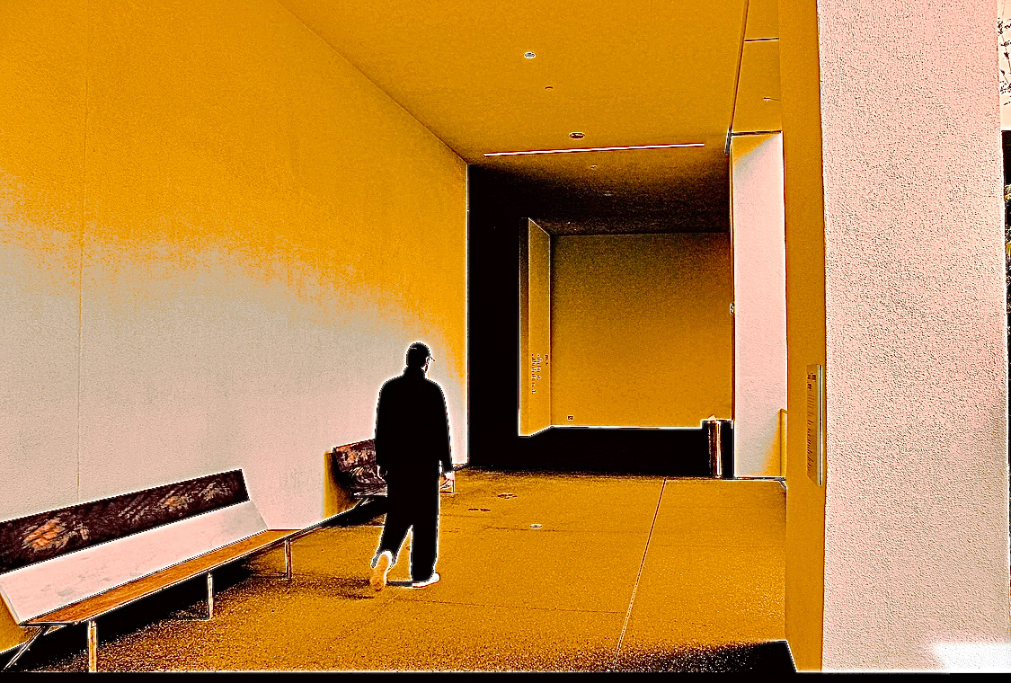 Corridor, Hammer Museum (iii)