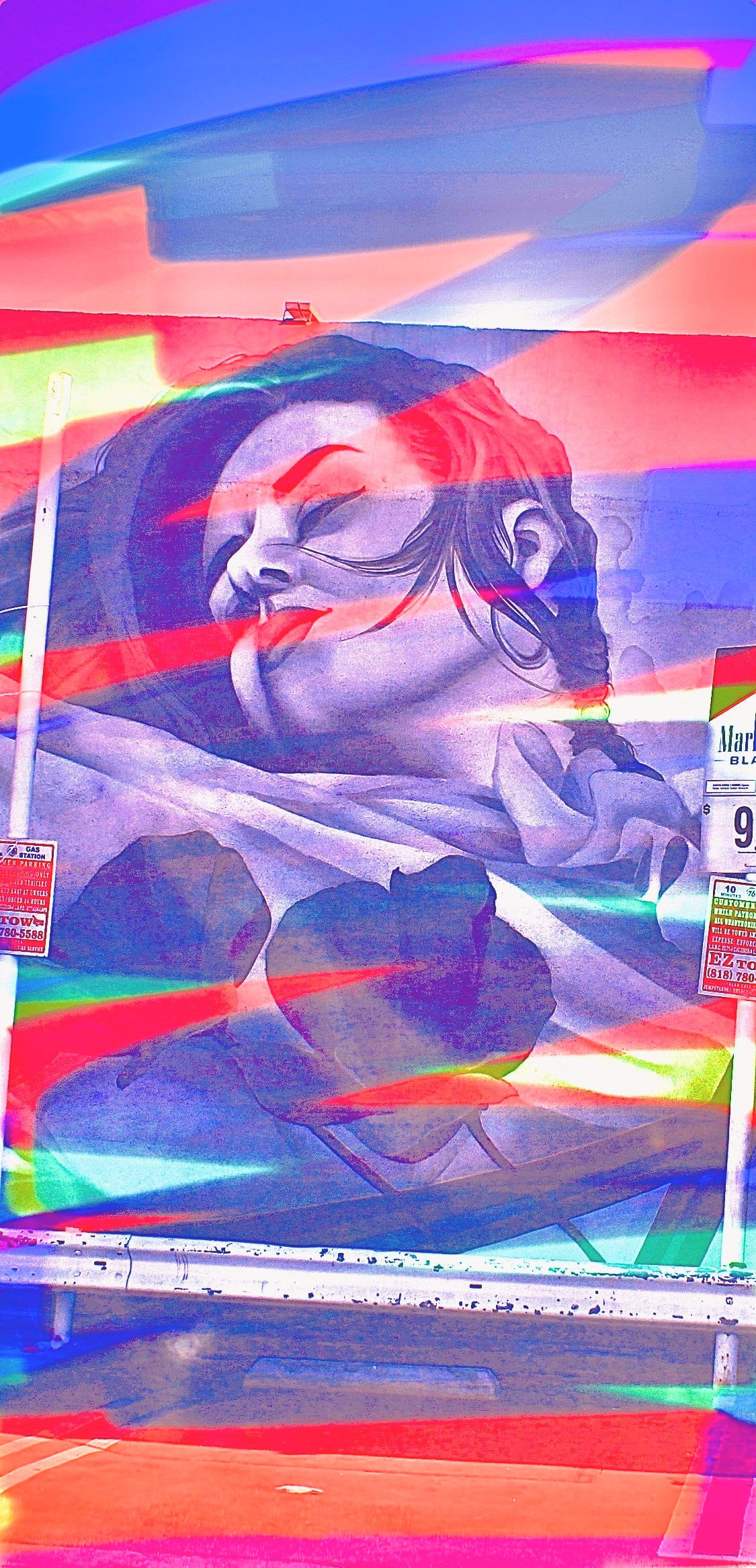 Gas Station Mural, Sherman Oaks (ii)