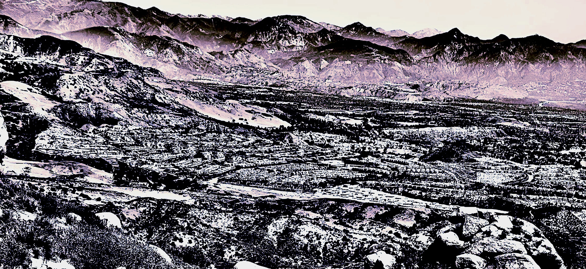 'View of Chatsworth from Rocky Peak (ii)'