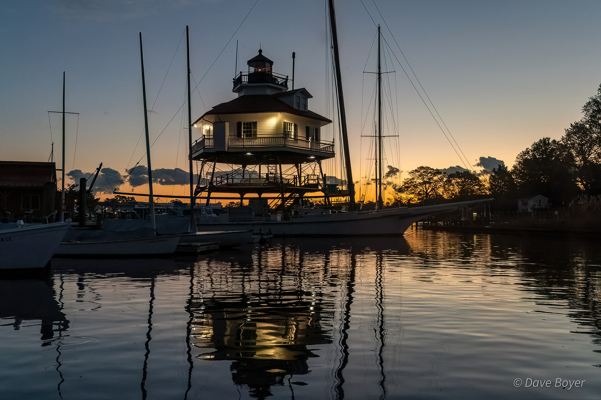 Drum Point Lighthouse, Calvert Marine Museum, Solomons, Maryland