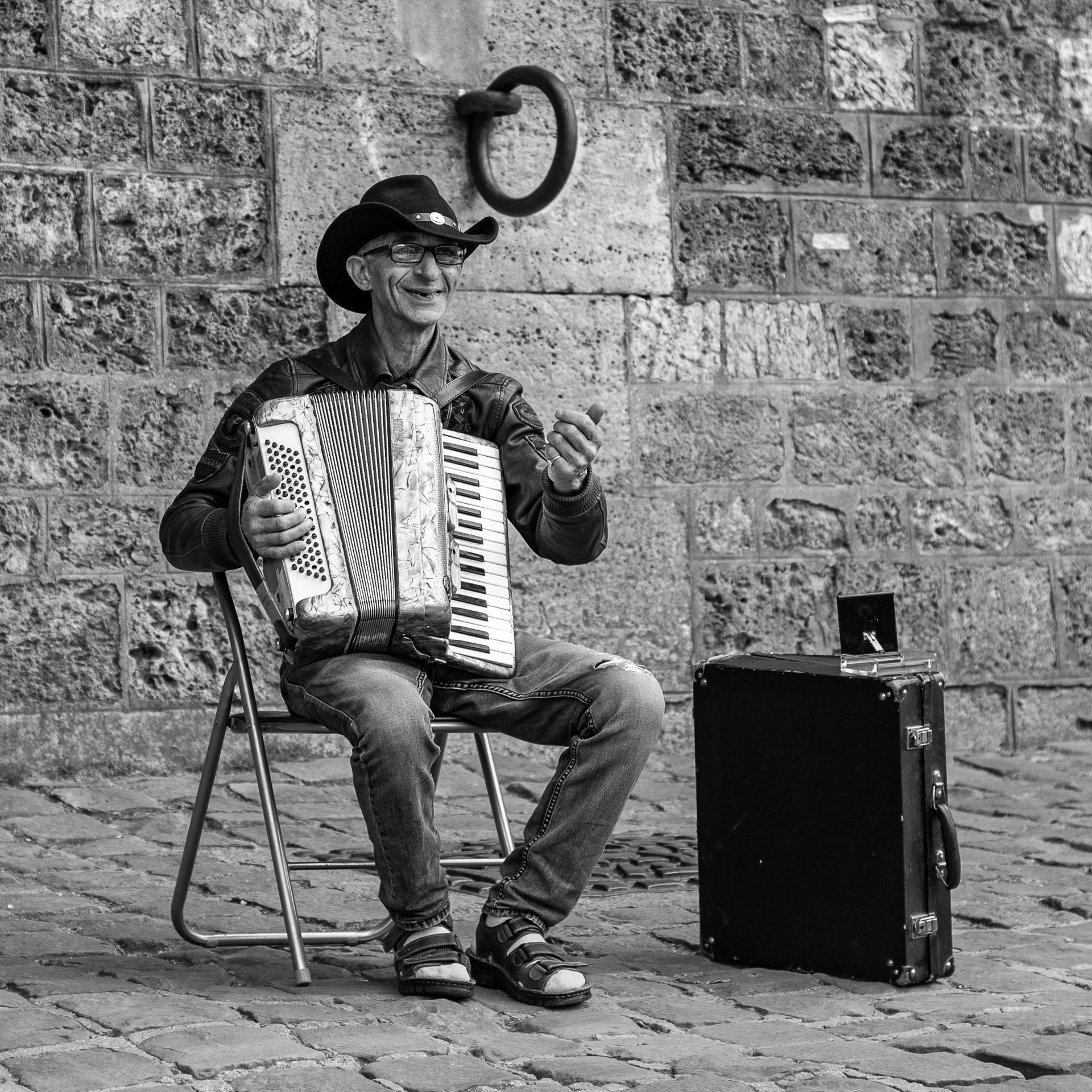 Accordéoniste à Paris