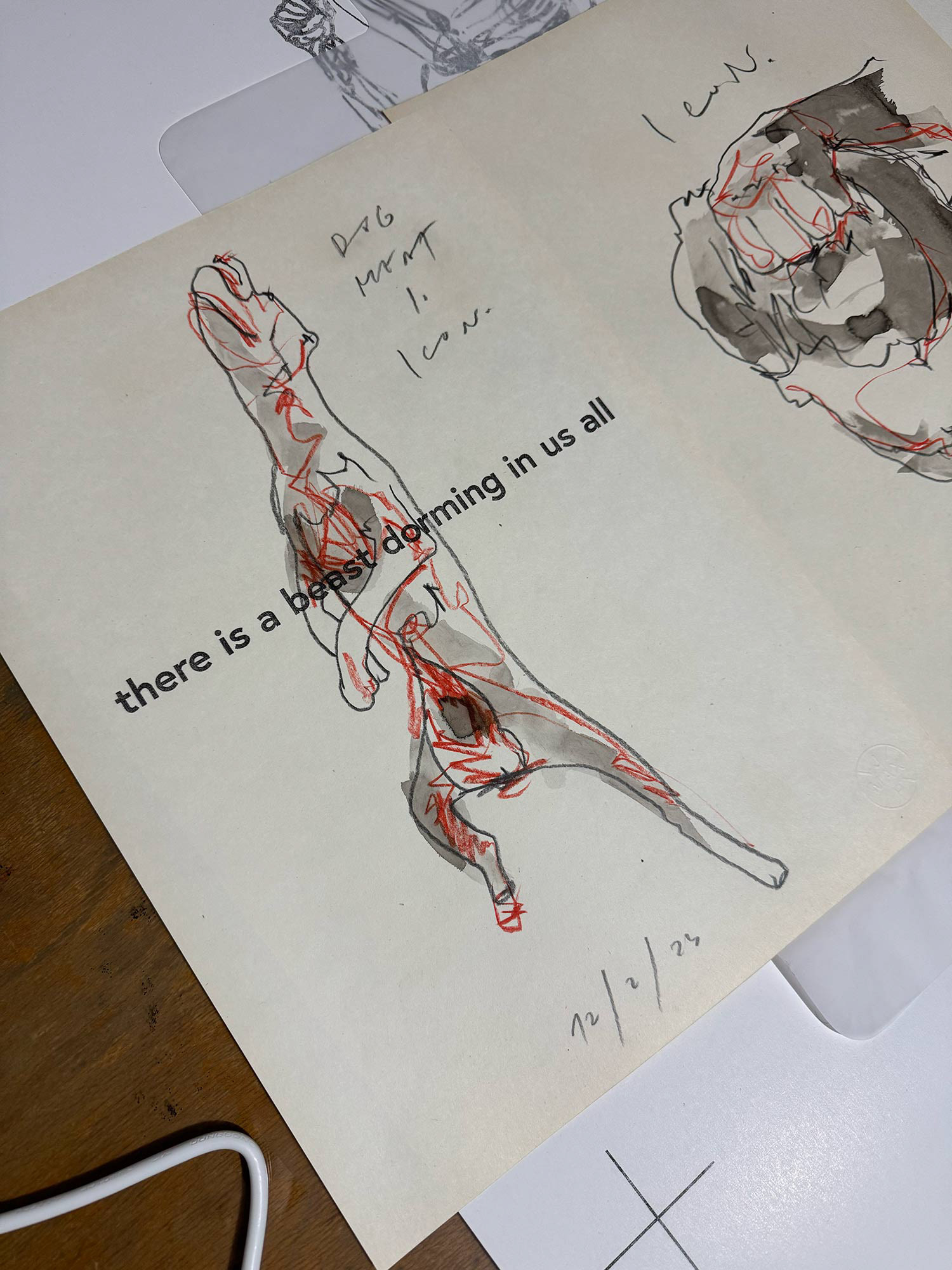 Icon. There is a beast dorming in us all.