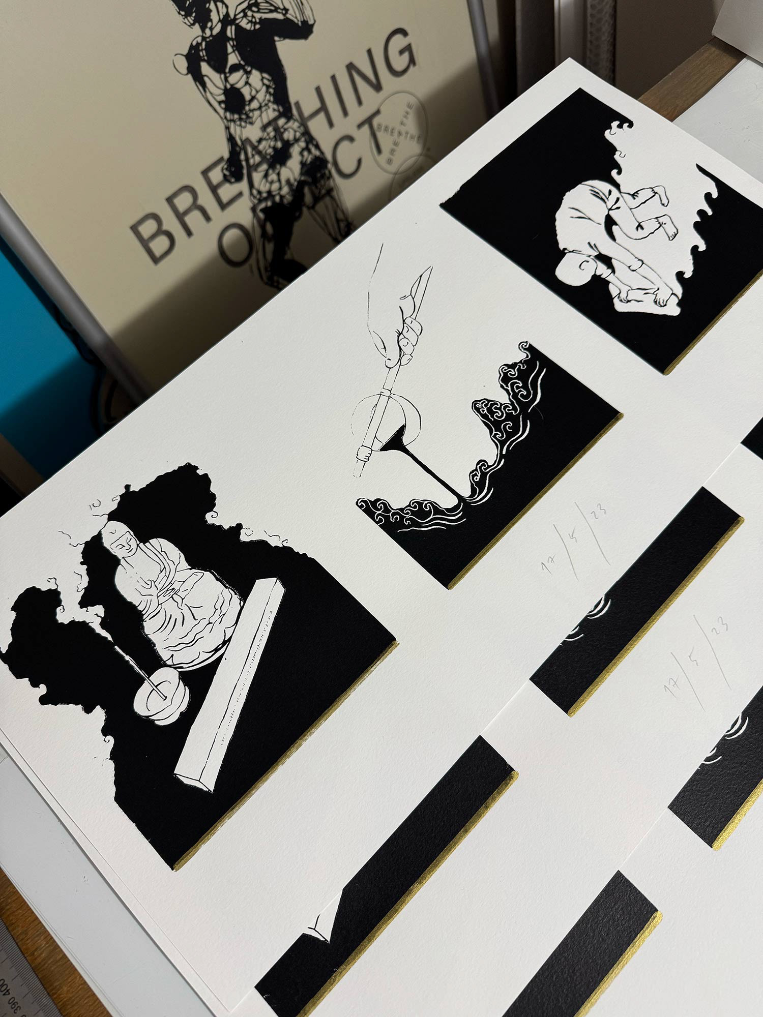 Icon. Breathing Object.