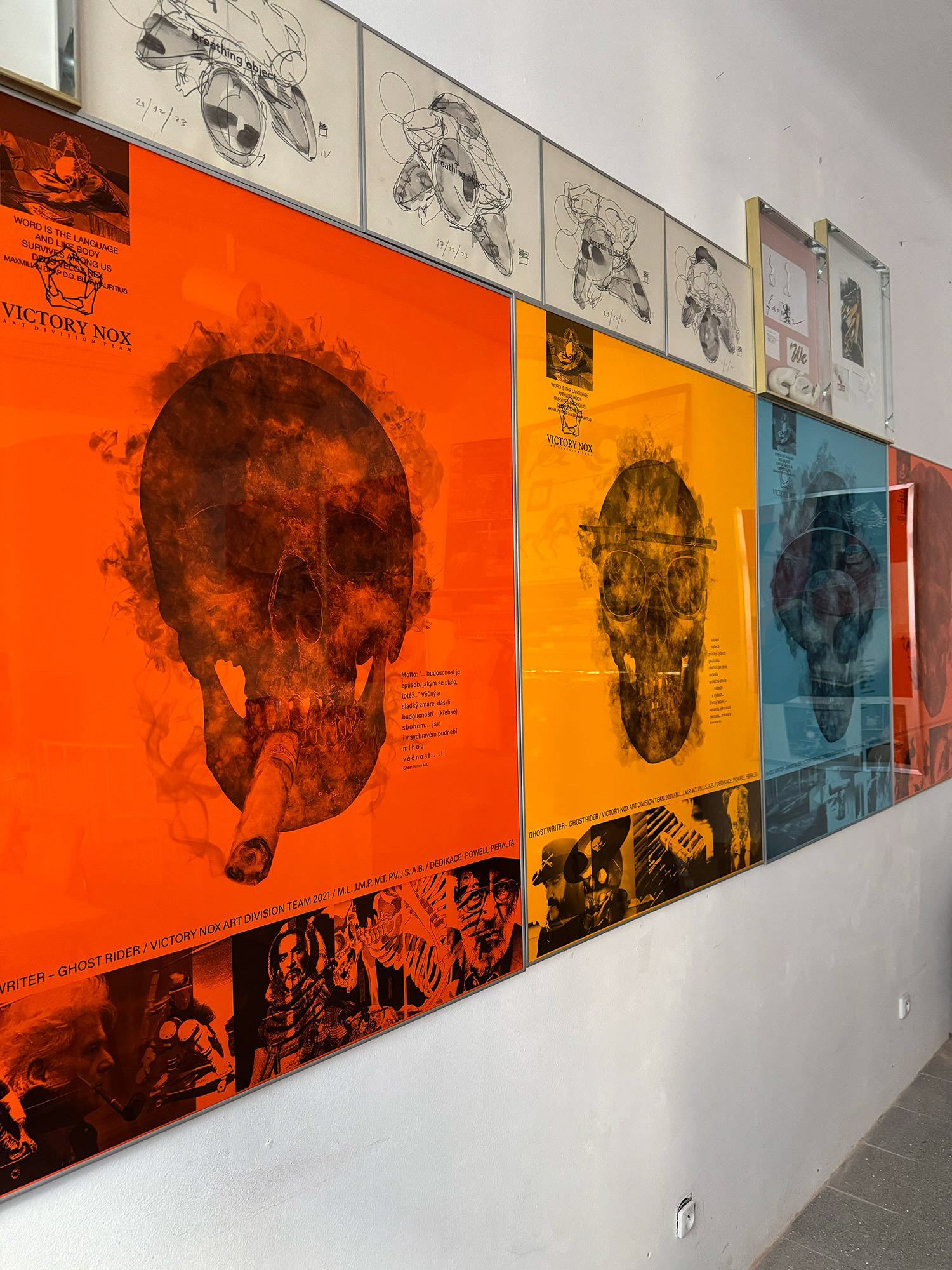 Instalace Temporary Art Zone v rámci HK800 v budově GMU Hradec Králové 2025