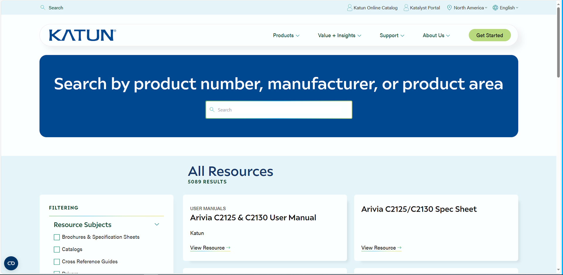 All Arivia resources are now available in the Katun.com Resource Center for easy access and download.