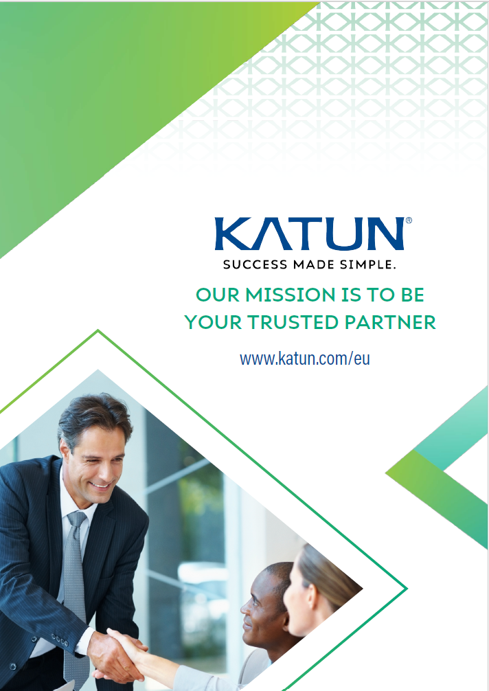 Katun Europe Brochure - Updated Brand Identity as well as content & layout redesigns.