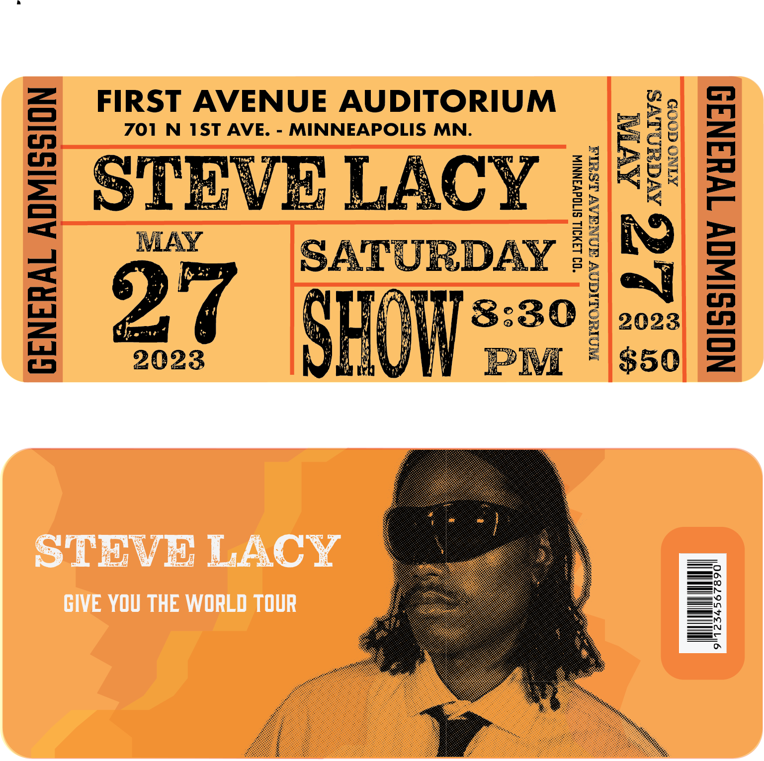First Avenue Concert Ticket