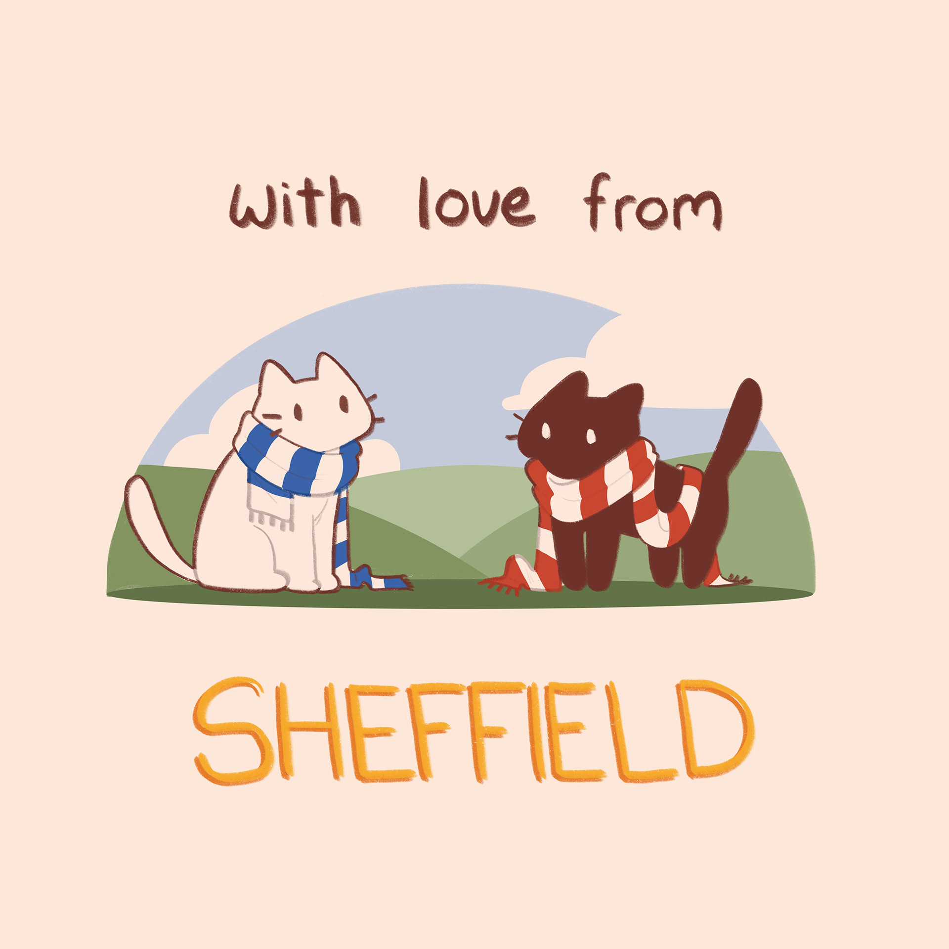 Love From Sheffield Card