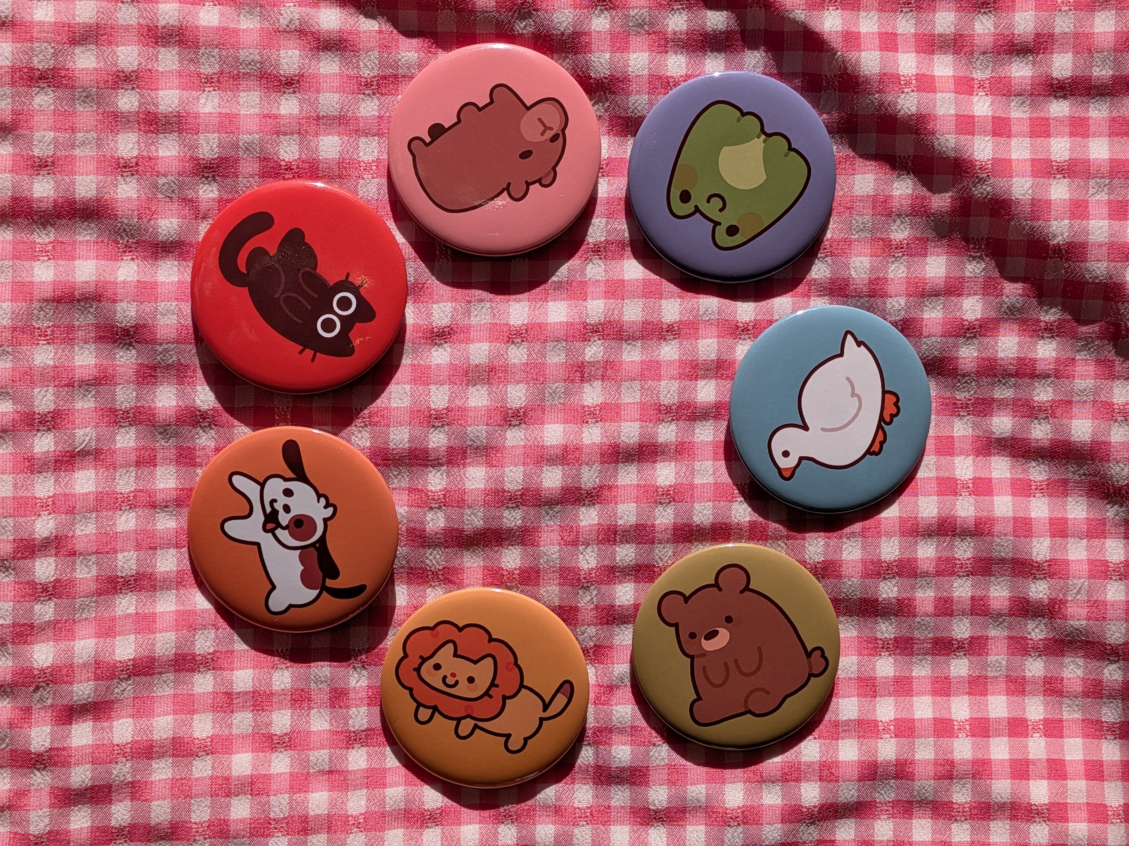 Silly Creature Badges