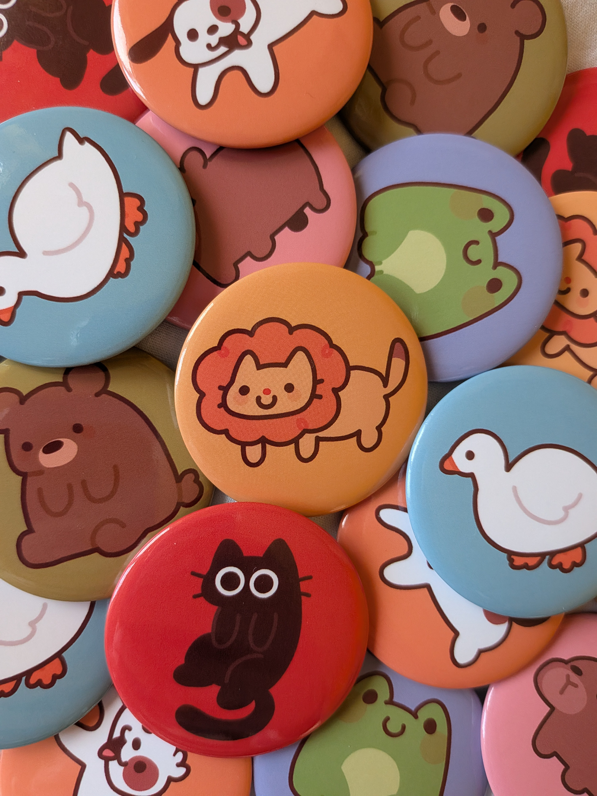 Silly Creature Badges