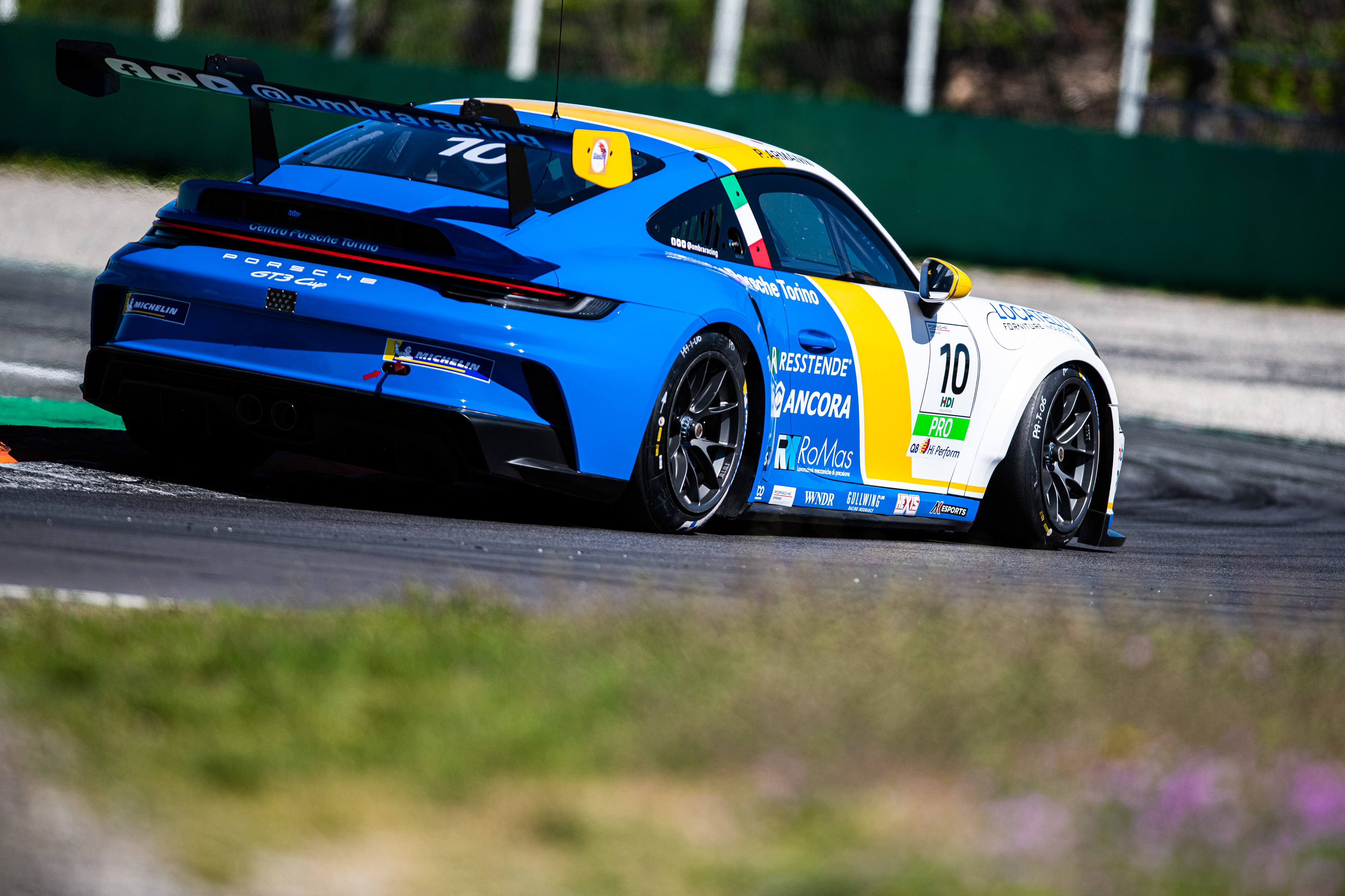 Porsche 911 GT3 Cup 992 - Carrera Cup Italy official tests
