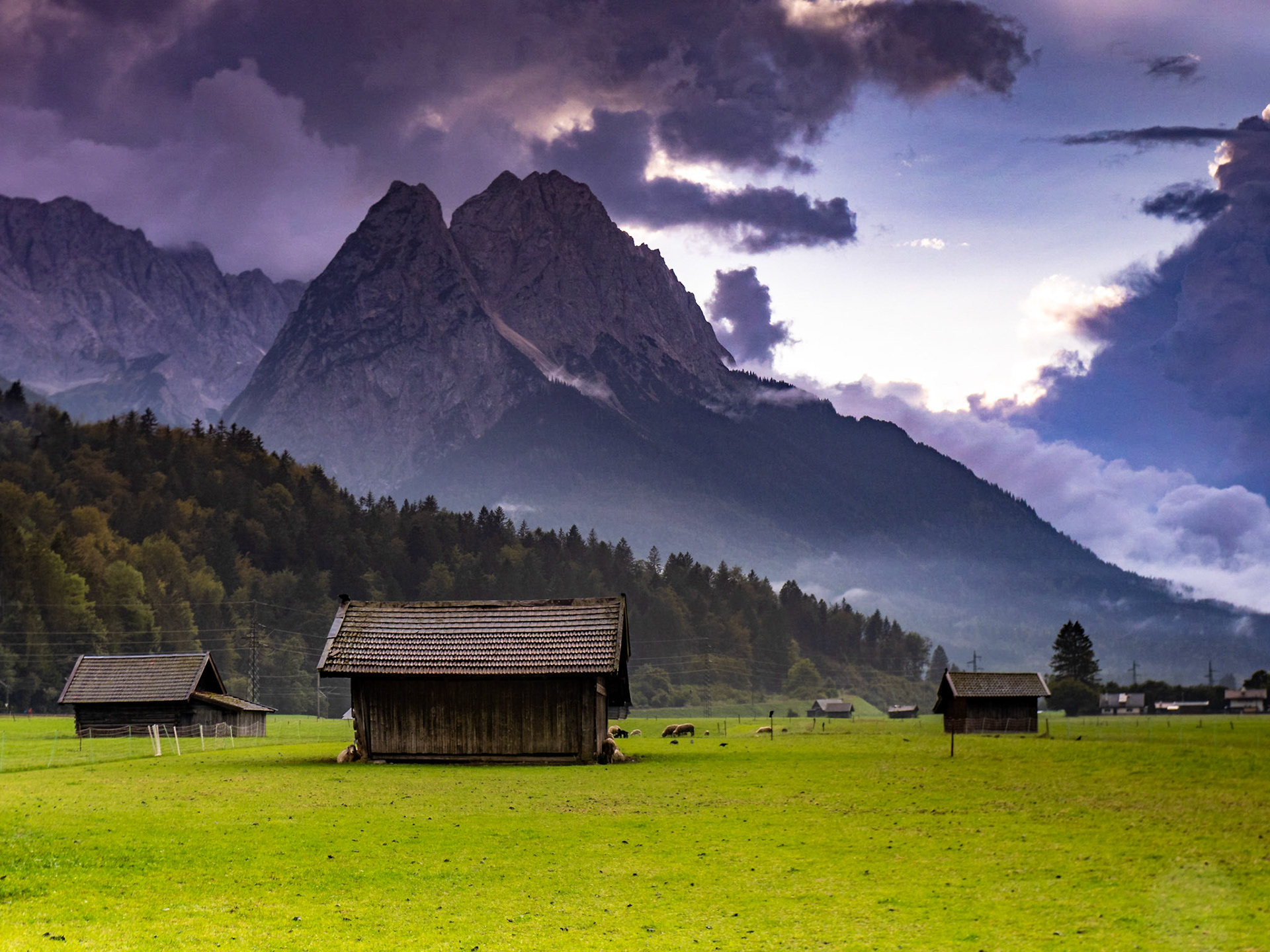 Unwetter am Waxenstein