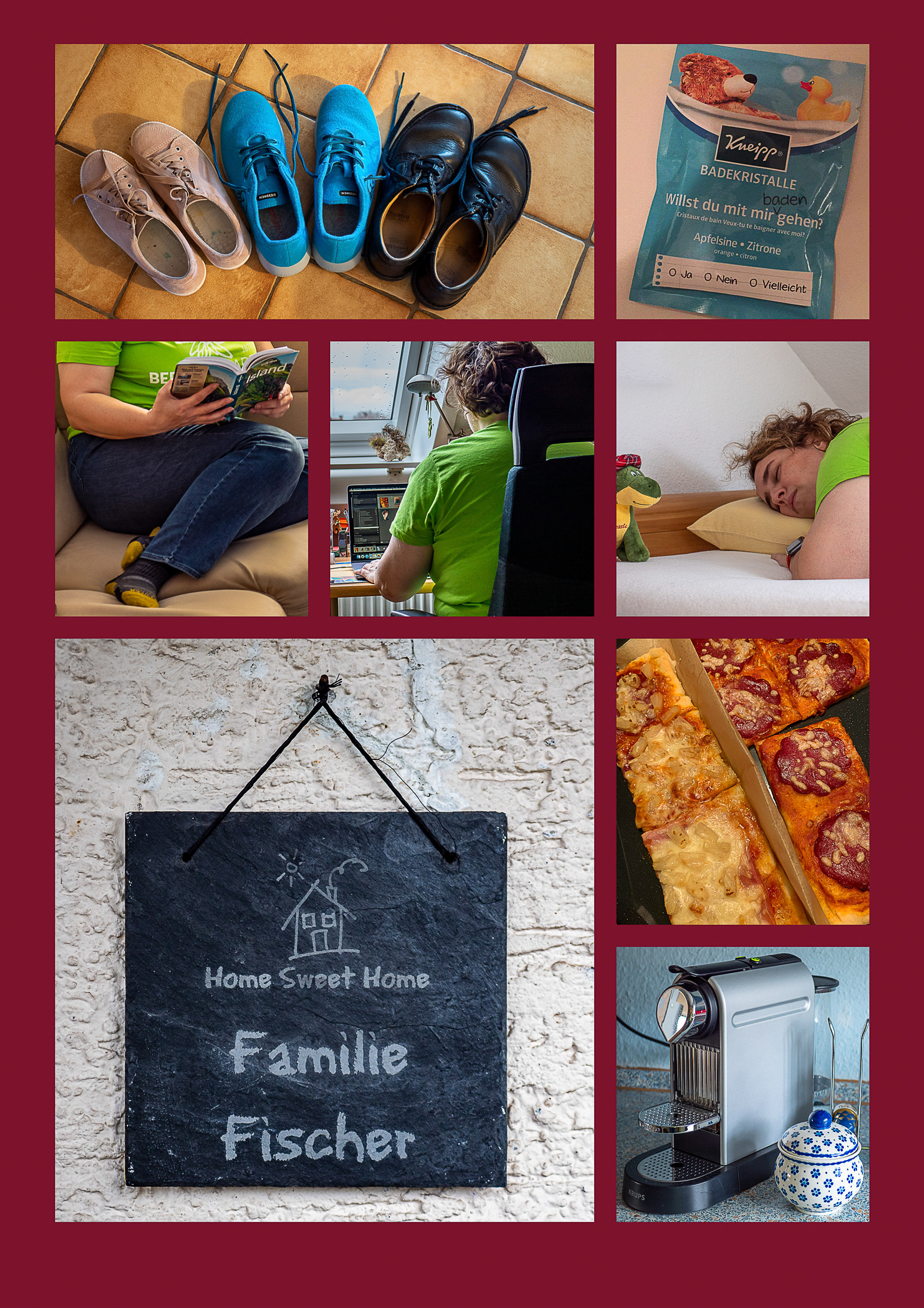 Tag 21: zu Hause