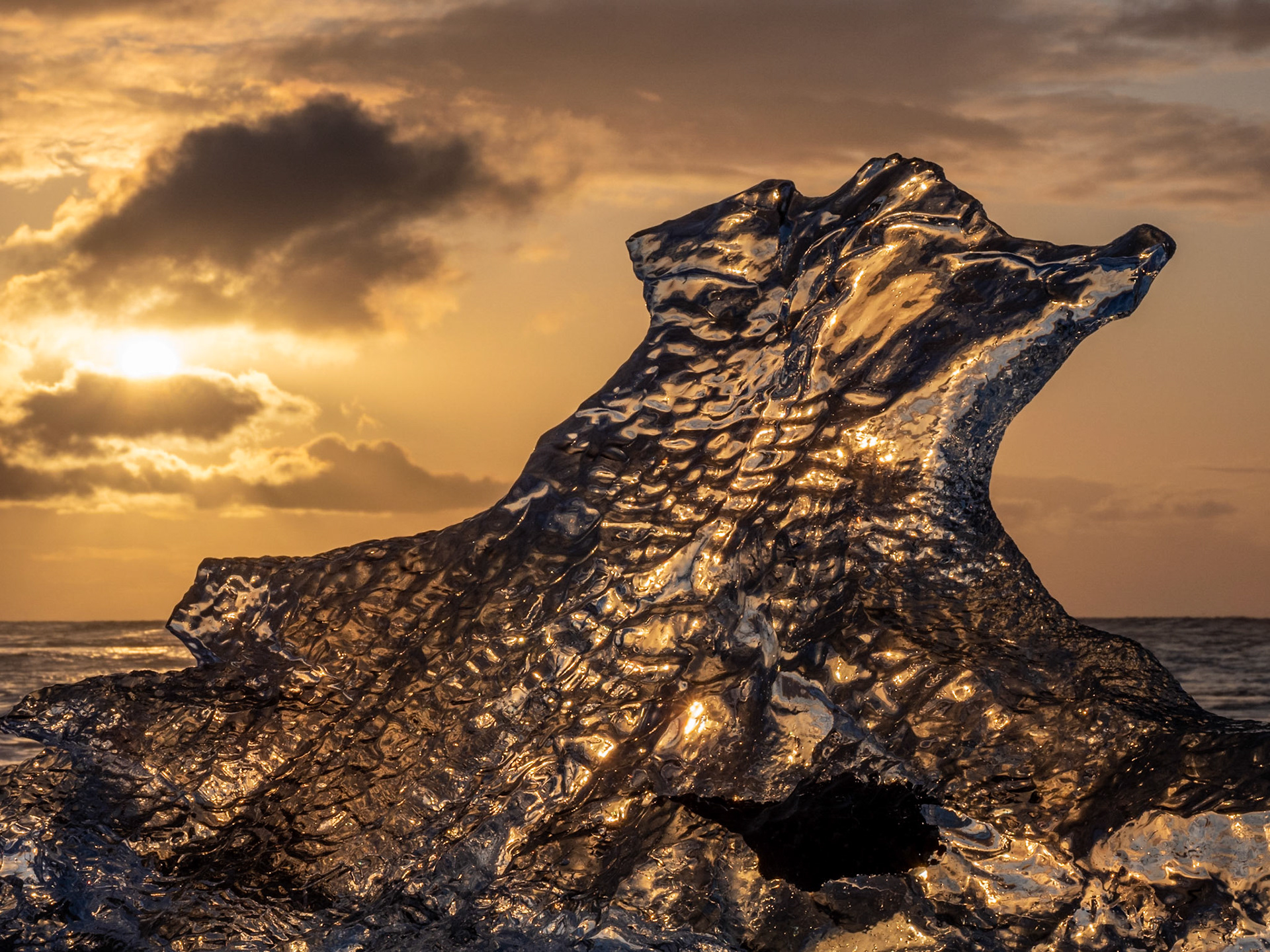 Sonnenaufgang am Diamond Beach