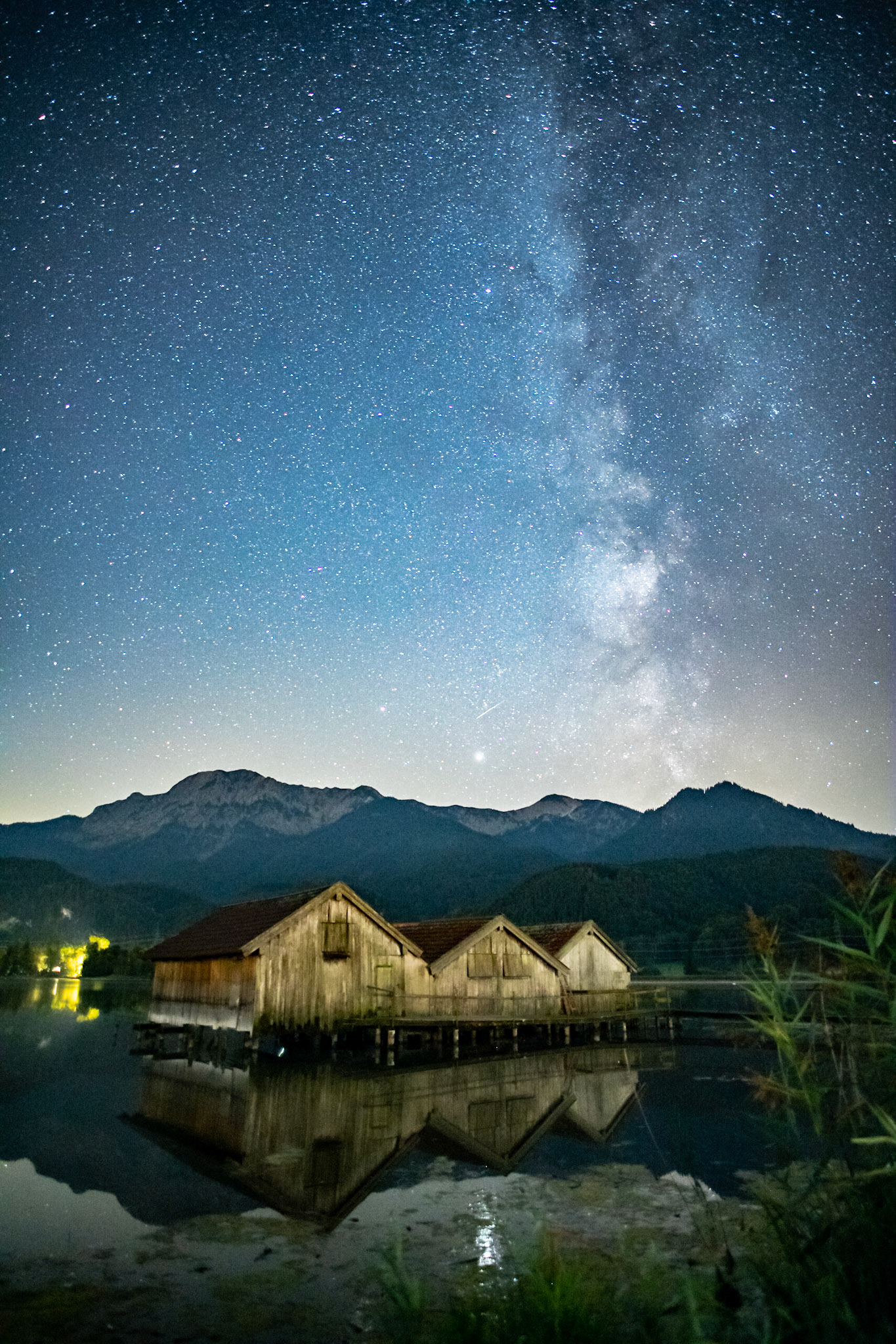 Nachts am Kochelsee