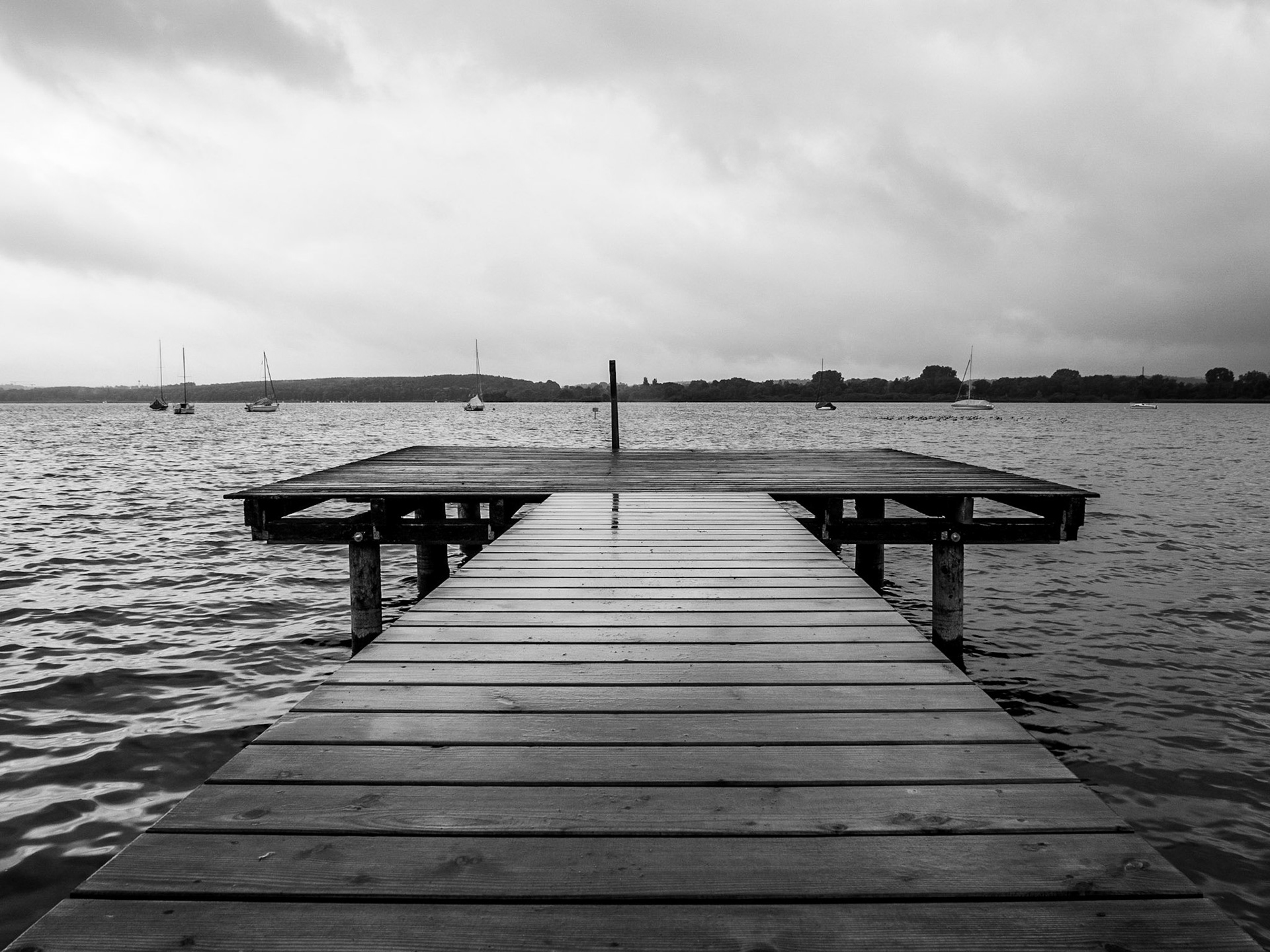 Heute schwimmt keiner im Ammersee