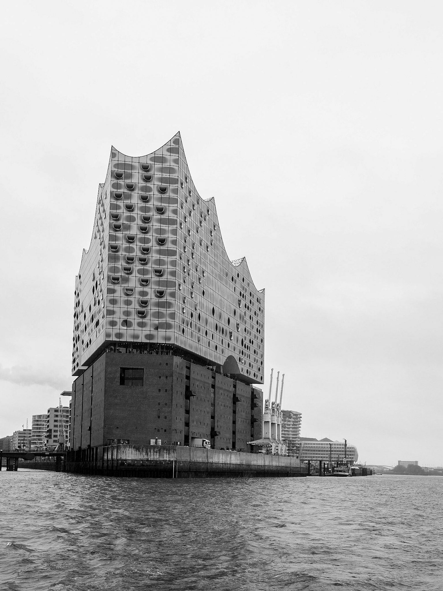 Elphi im Regen
