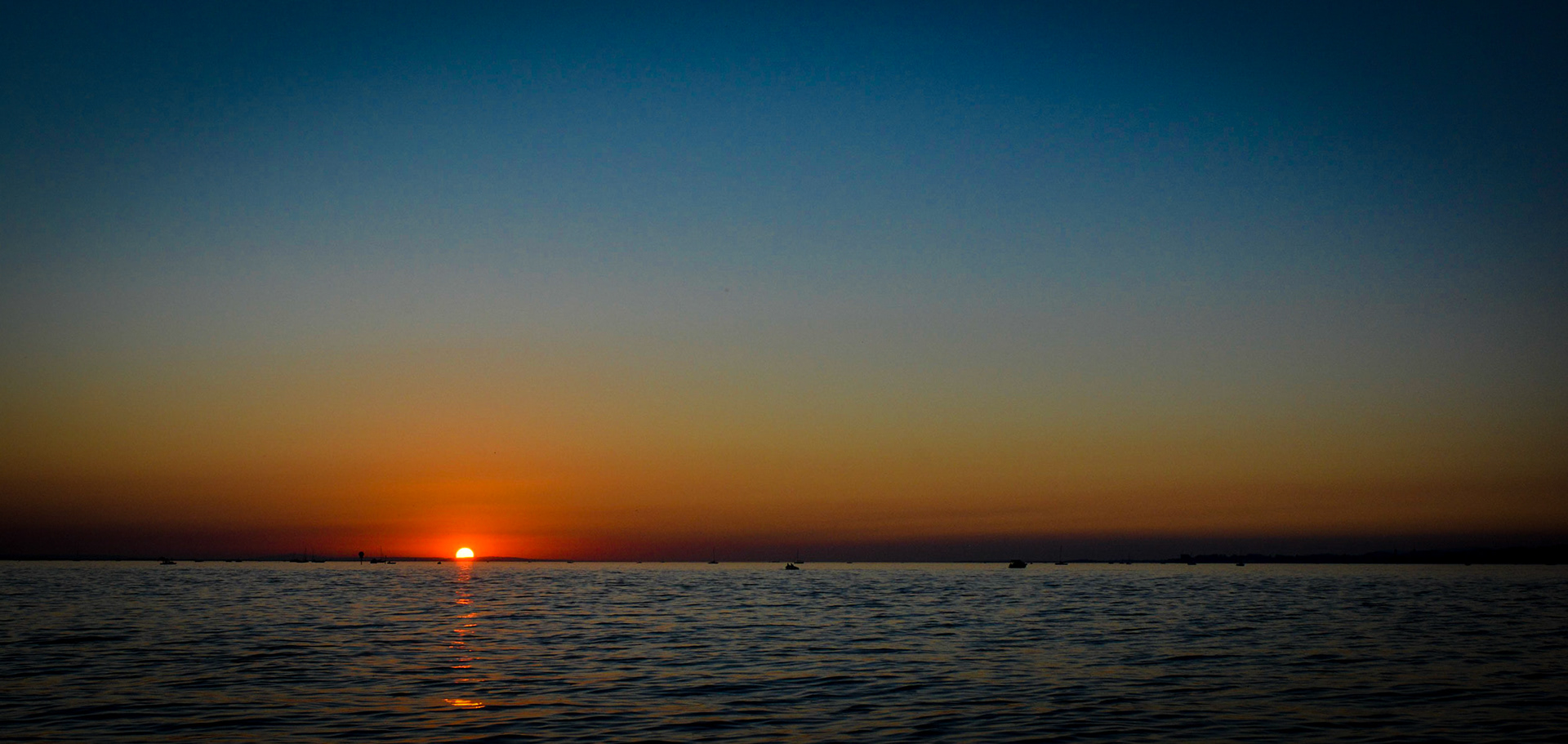 Sonnenuntergang in Bregenz