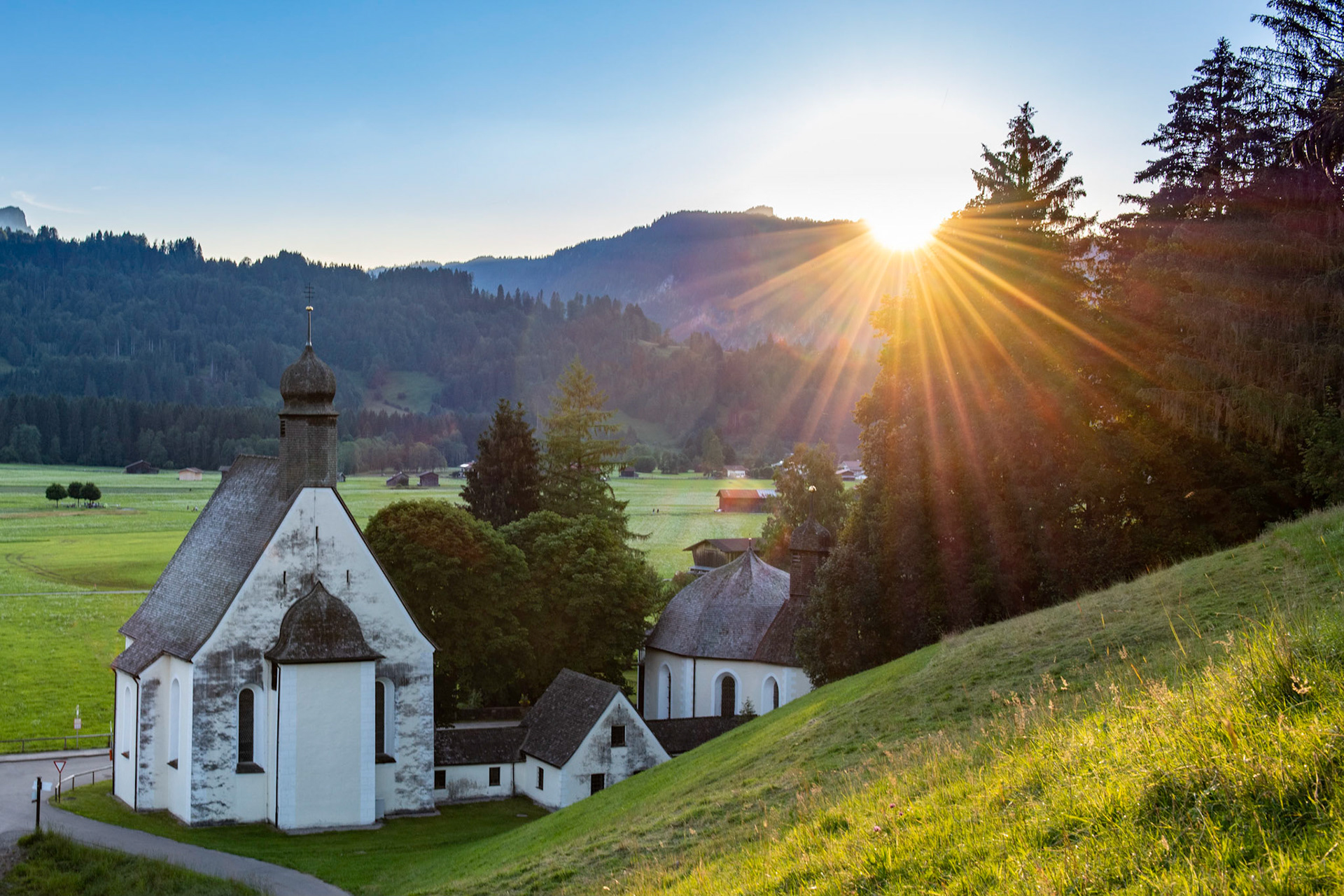 Sonnenuntergang am Loretto