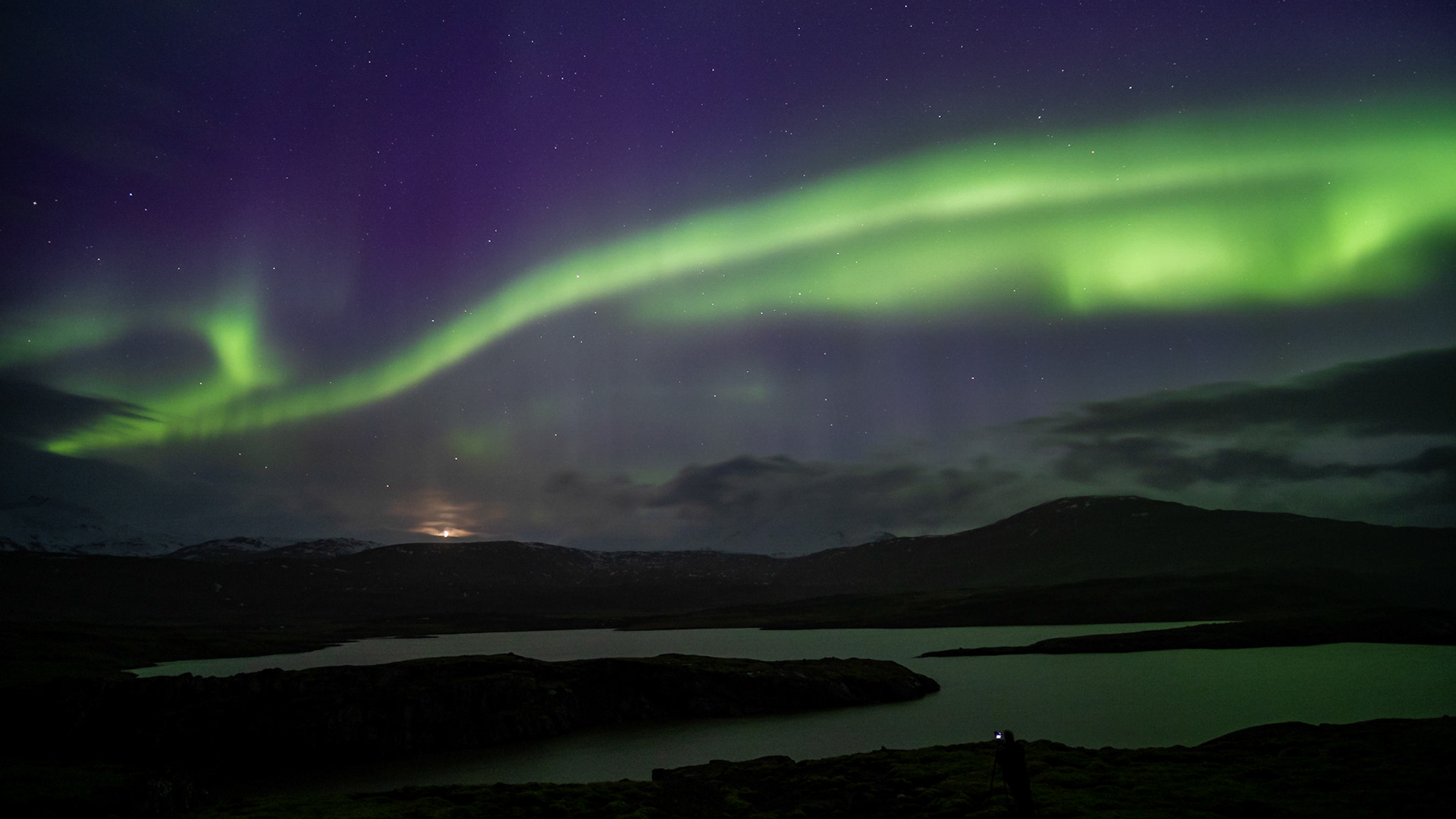 Nordlichter über dem Fremstavatn