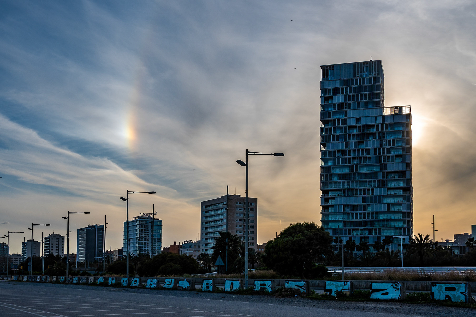 Kurz vor Sonnenuntergang