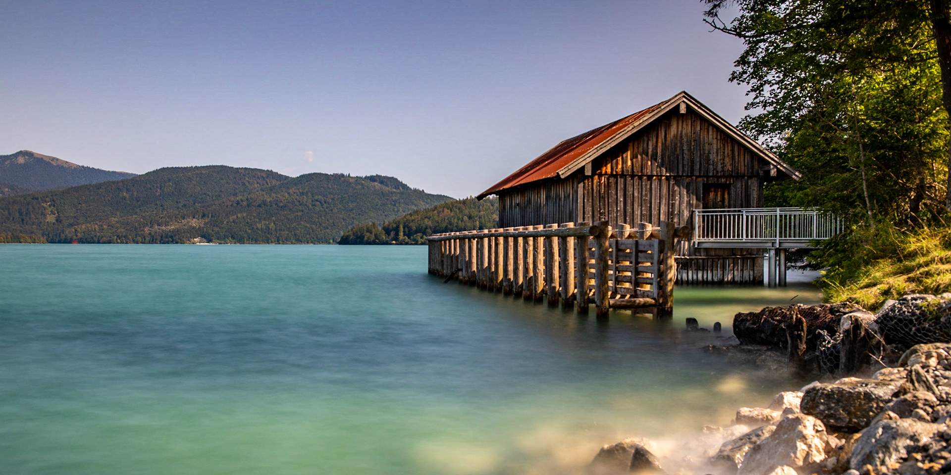 Bootshaus am Walchensee