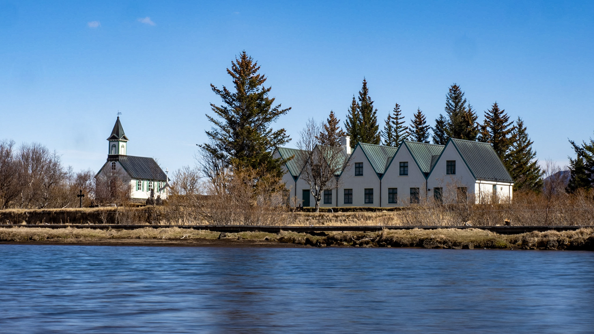 Þingvallakirkja im Þingvellir Nationalpark