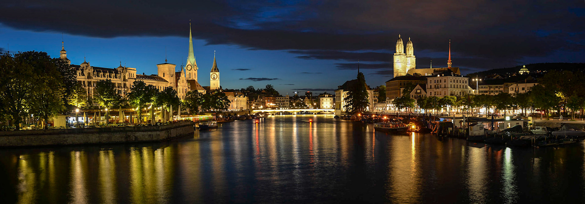 Zürich bei Nacht