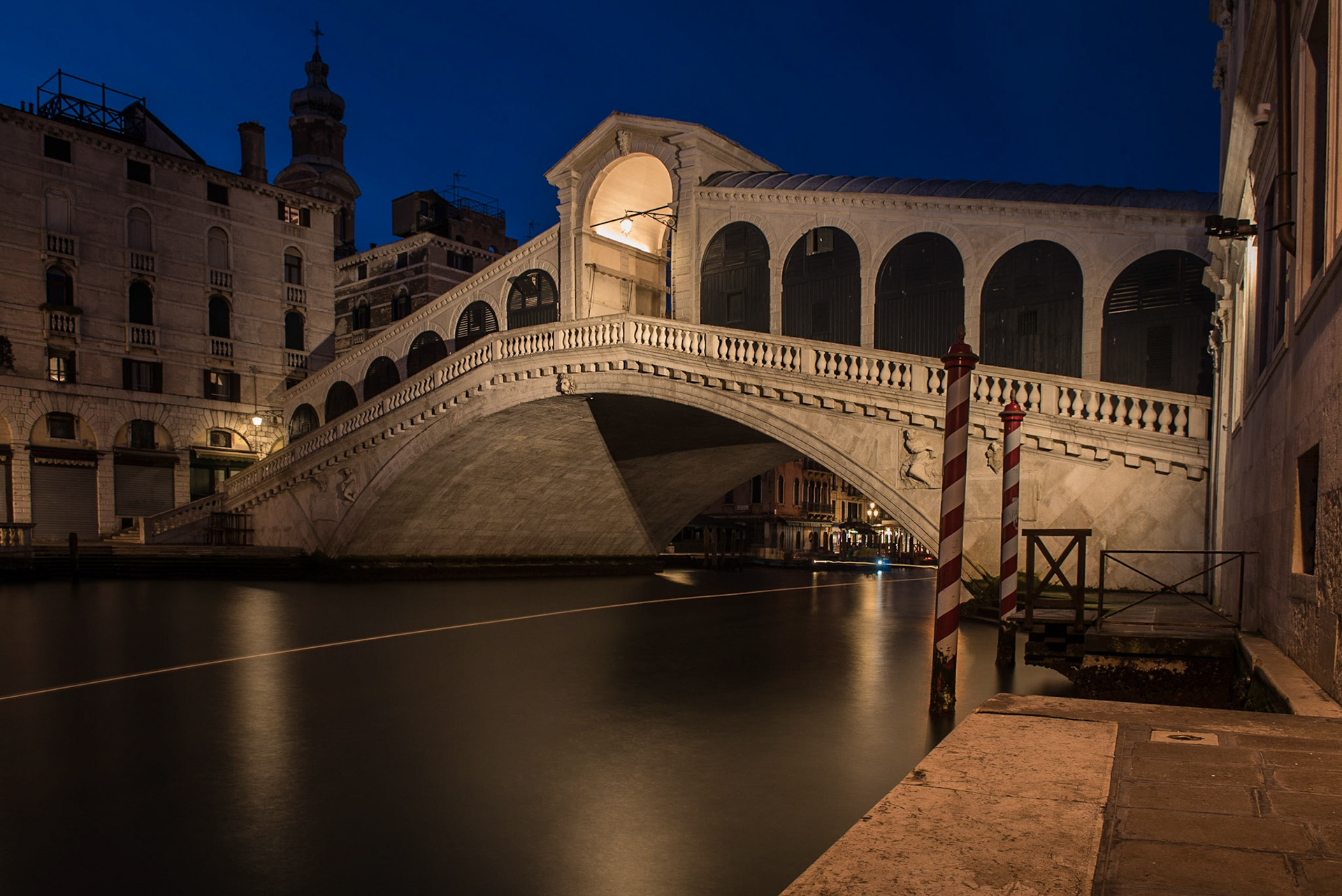 Rialto kurz vor Sonnenaufgang
