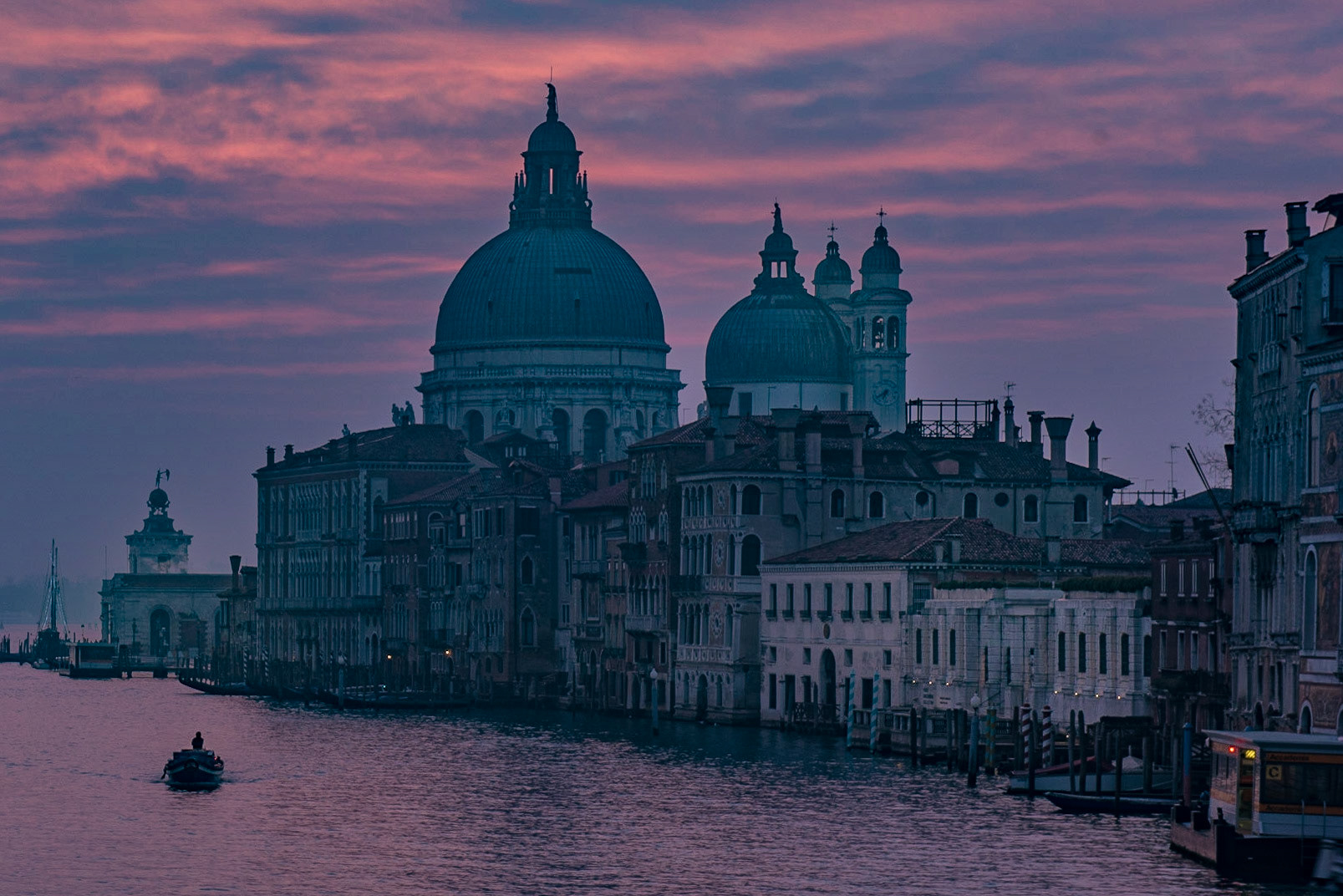 Sonnenaufgang an Santa Maria della Salute