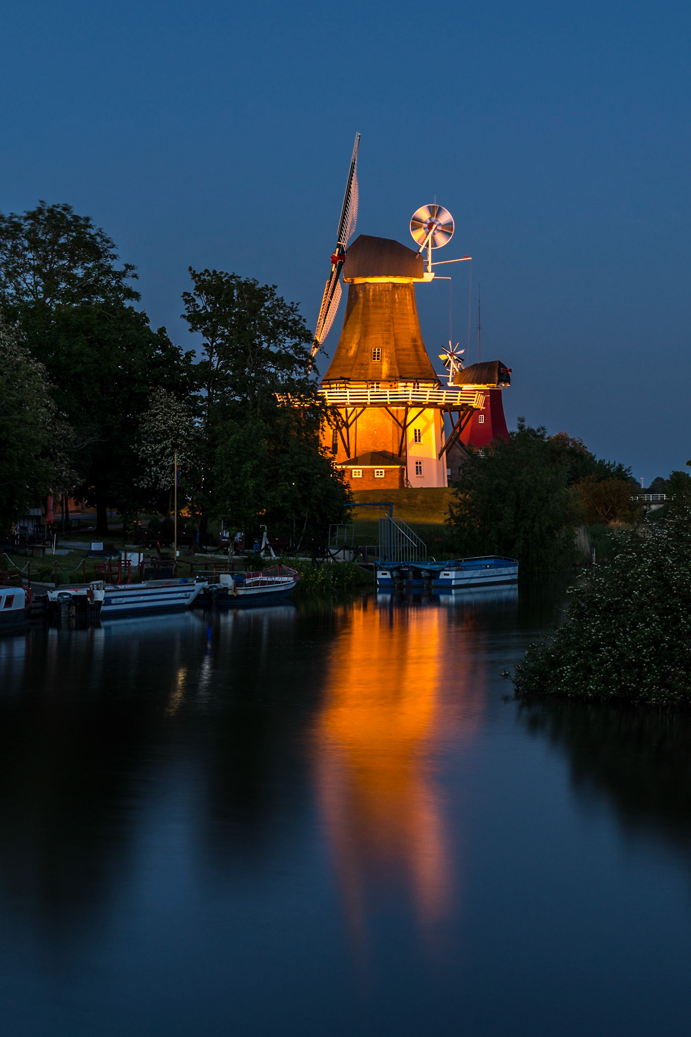 Blaue Stunde in Greetsiel