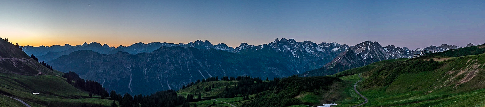 Es wird Tag am Fellhorn