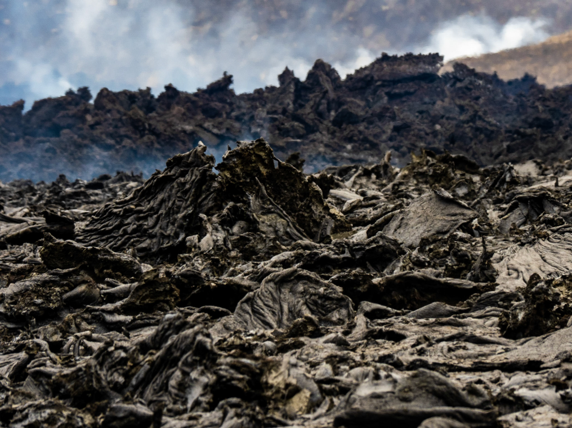 Lava im "Tal ohne Namen"