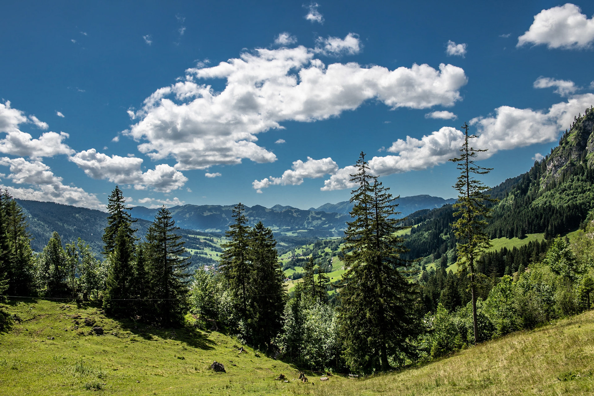 Aussichtspunkt "Kanzel" am Oberjoch-Pass