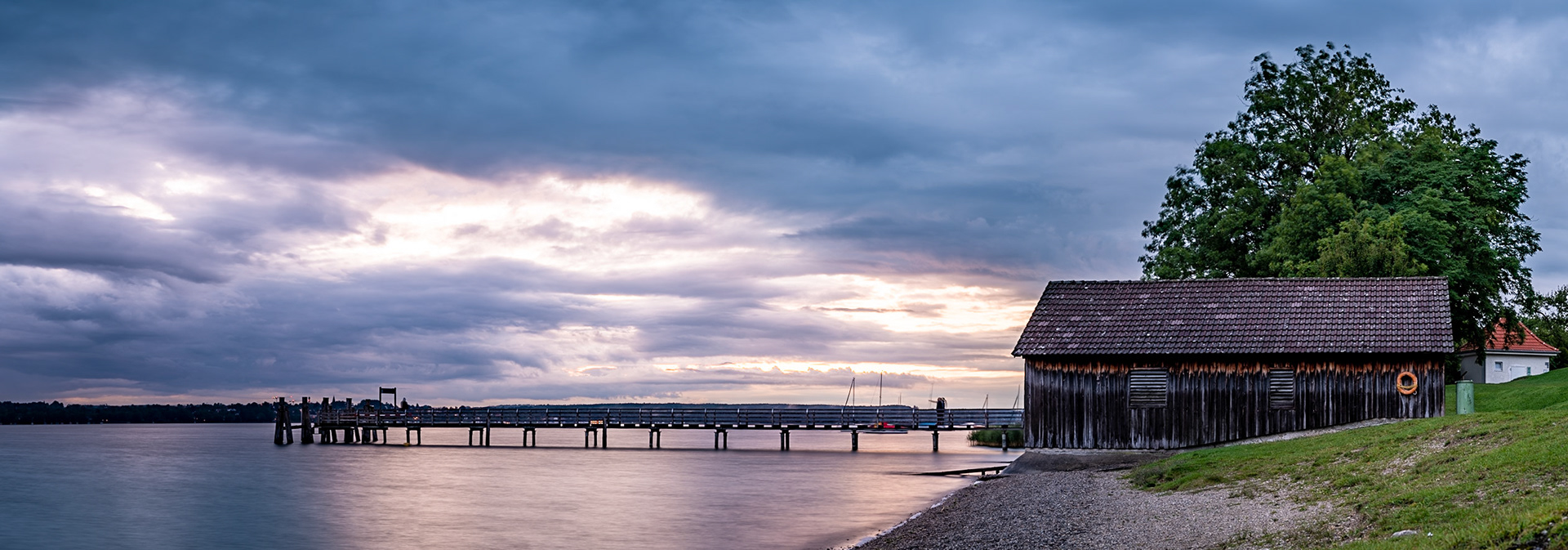 Bootshaus in Breitbrunn