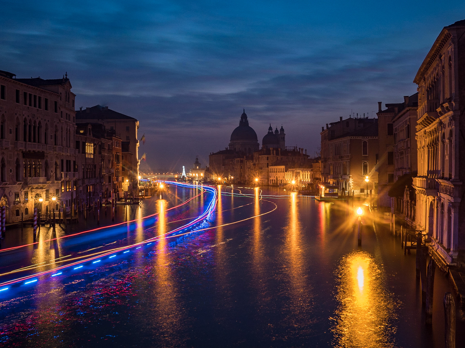 Blick von der Ponte dell' Accademia