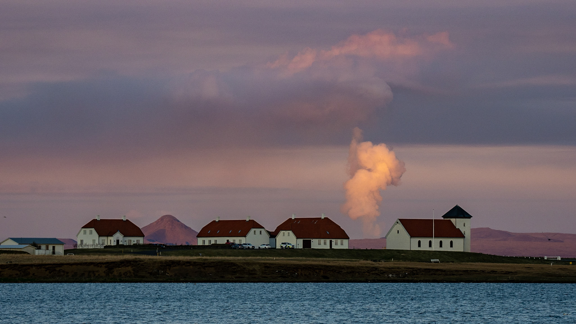 Der Präsidentensitz Bessastadir