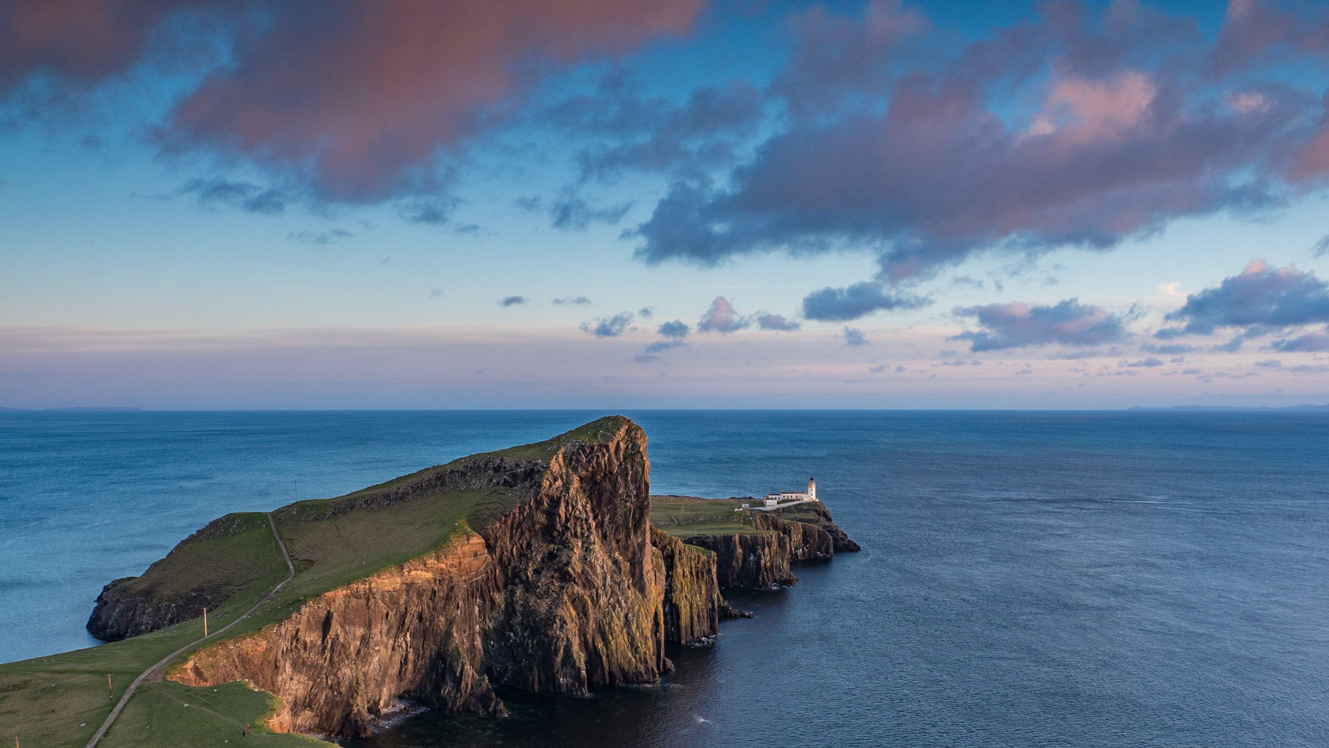 Sonnenuntergang am Neist Point