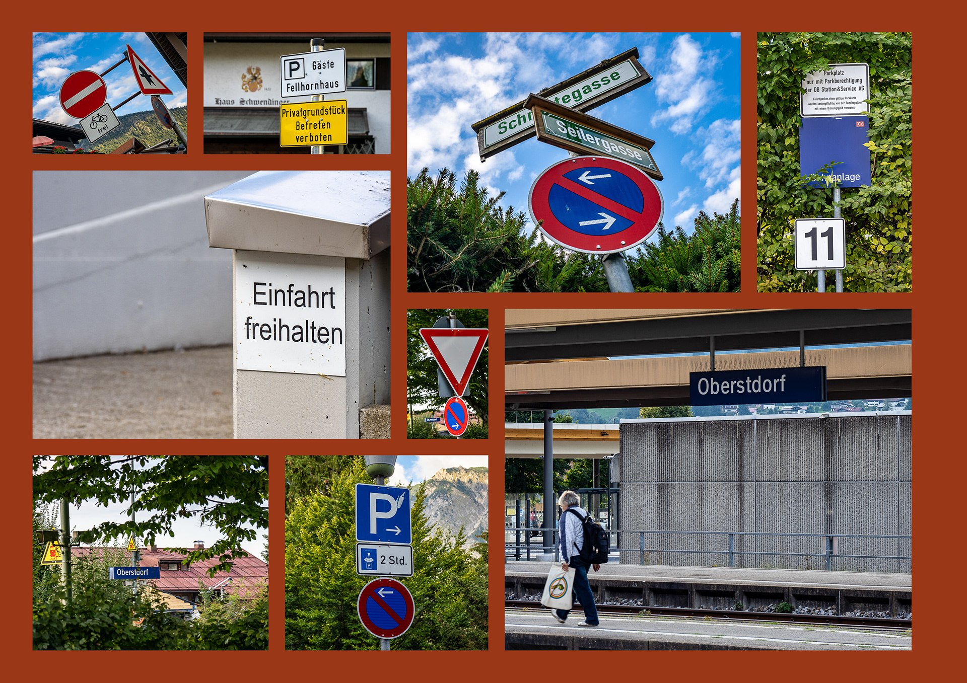 Tag 261: Verkehrsschild-Collage