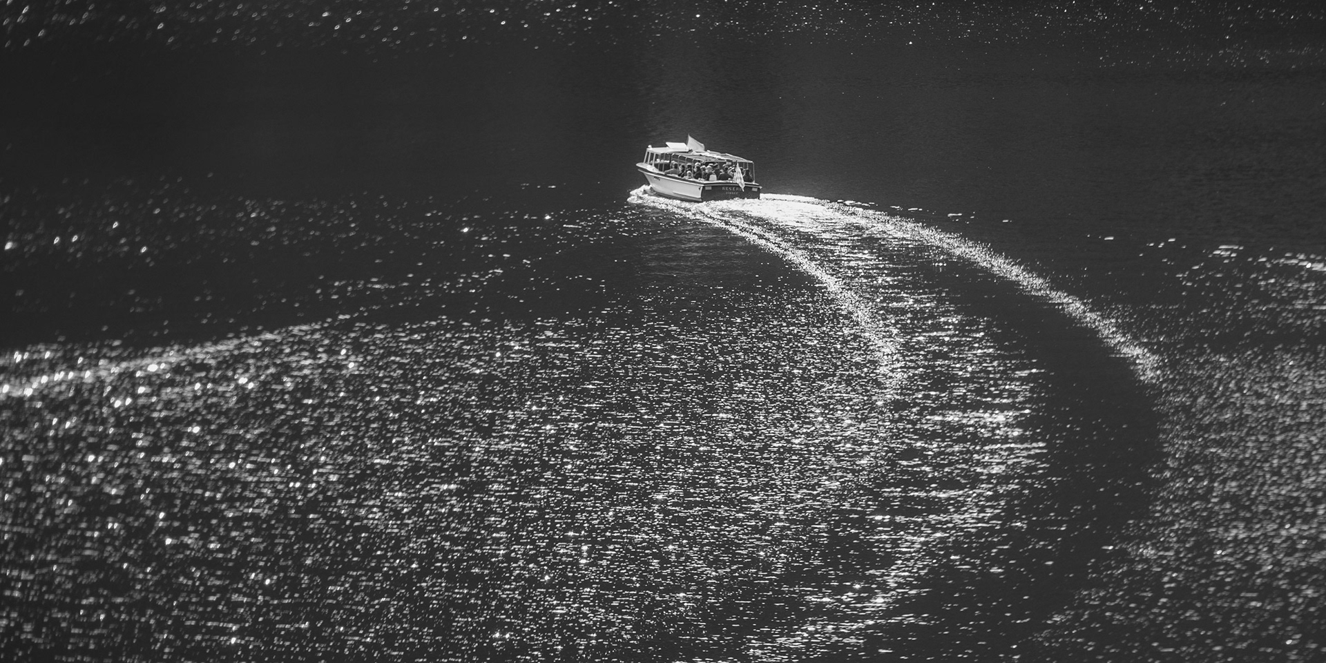 Schifffahrt auf dem Eibsee