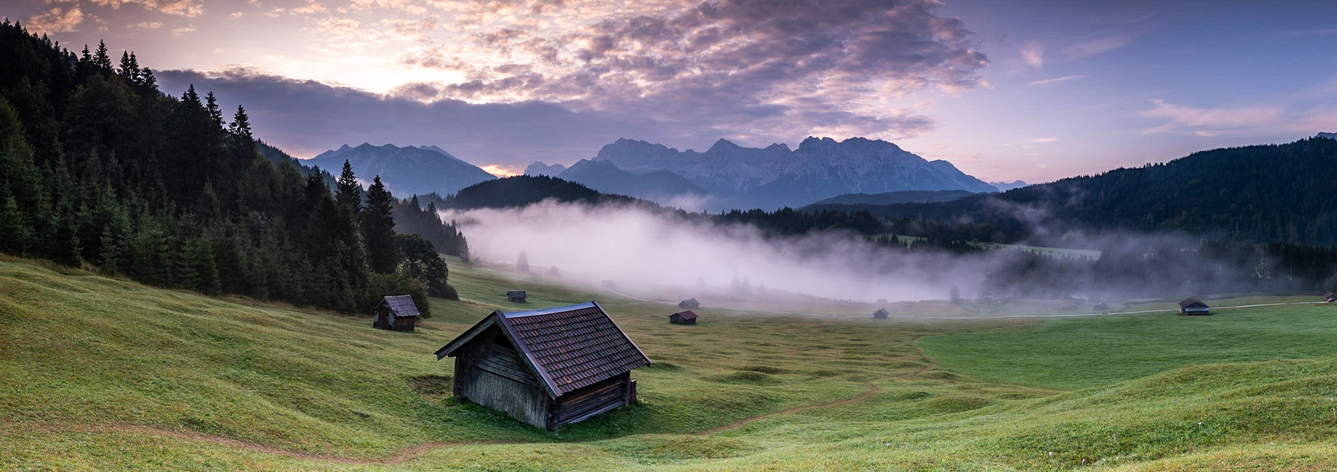 Nebel am Geroldsee