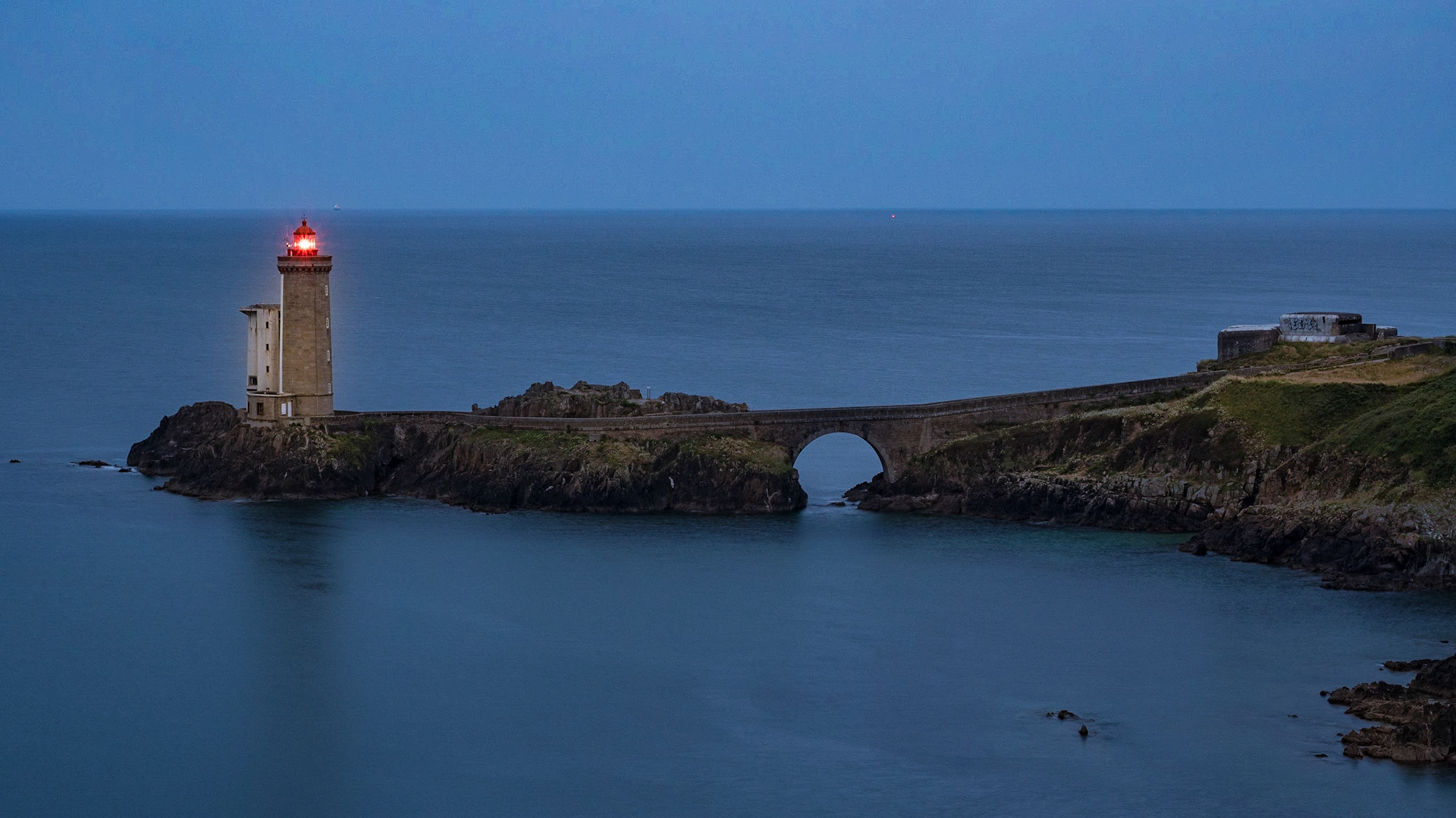 Der Tag beginnt am Phare du Petit Minou