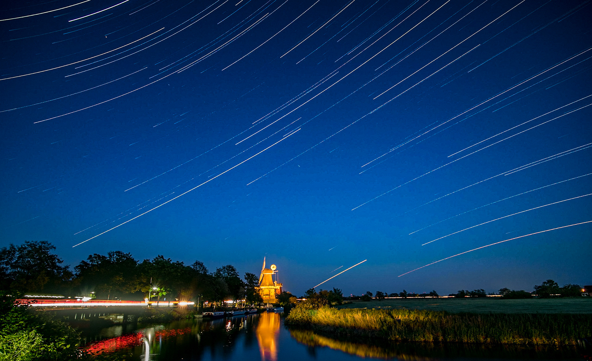 Eine halbe Nacht im Auto