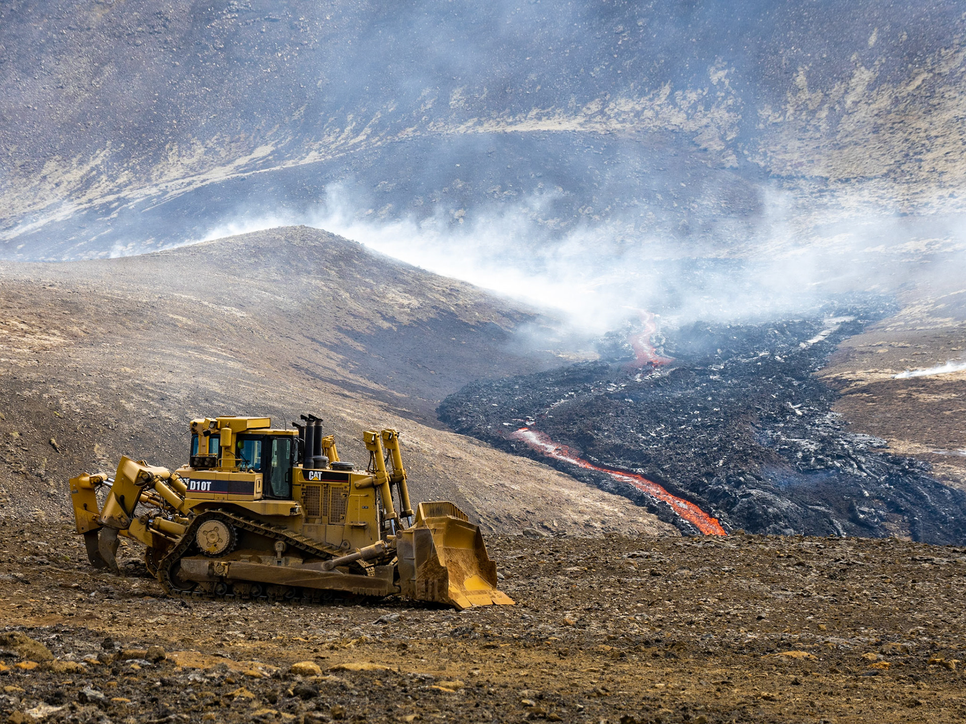 Mensch versus Natur mit eindeutigem Gewinner