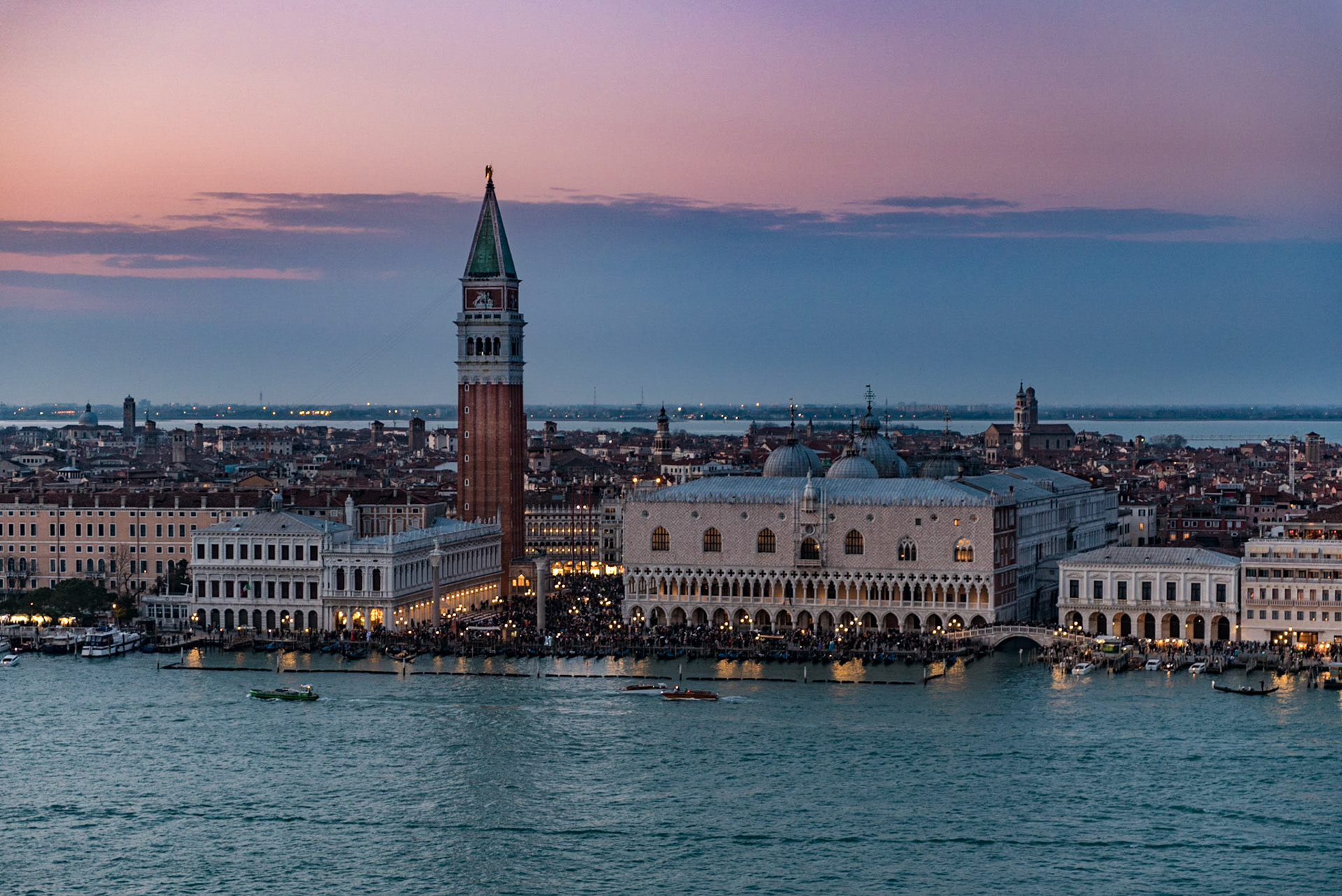 Turmblick auf San Giorgio Maggiore