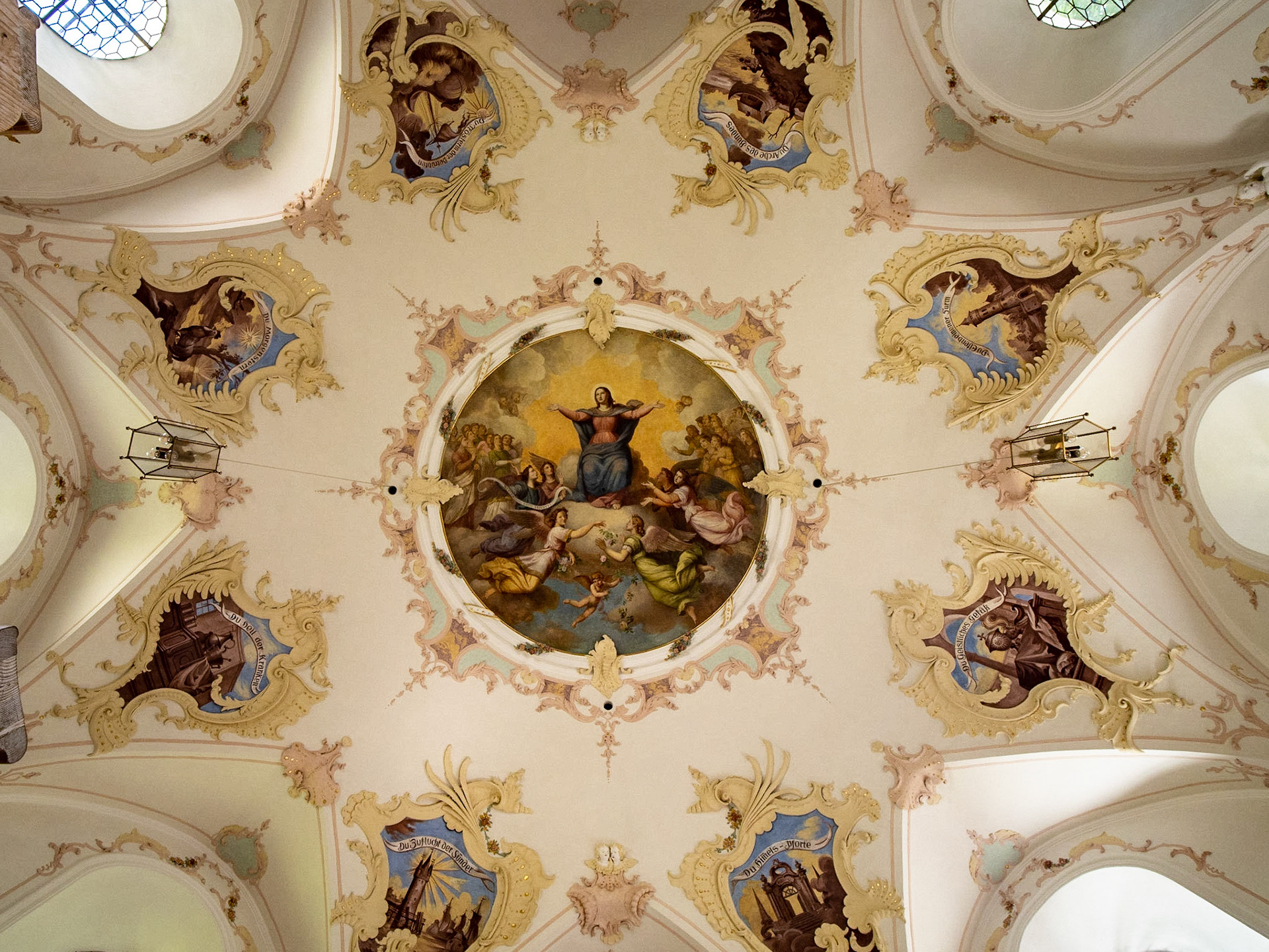 Dachmalerei von Loretto