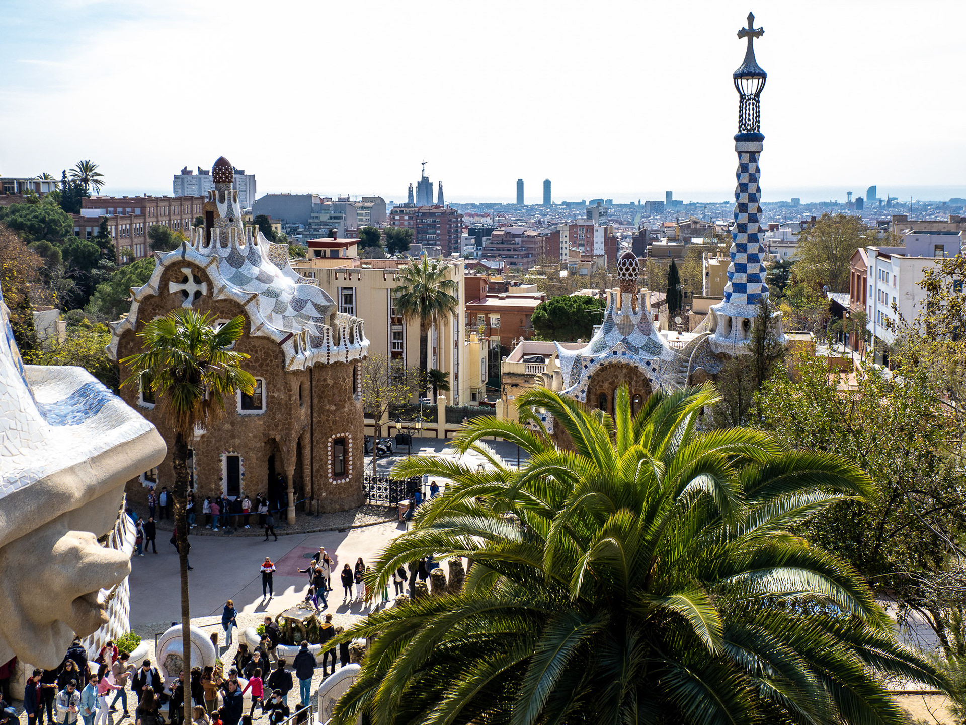 Eingang des Park Güell